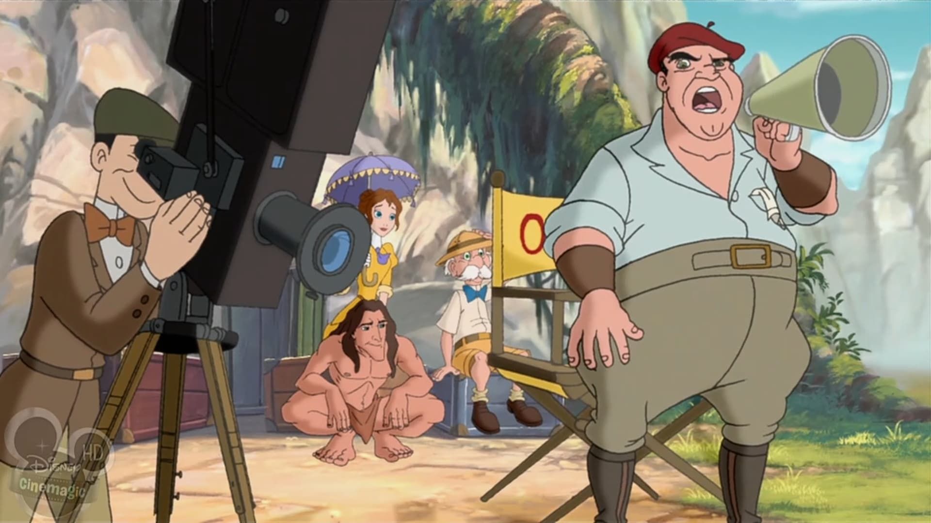 The Legend of Tarzan background
