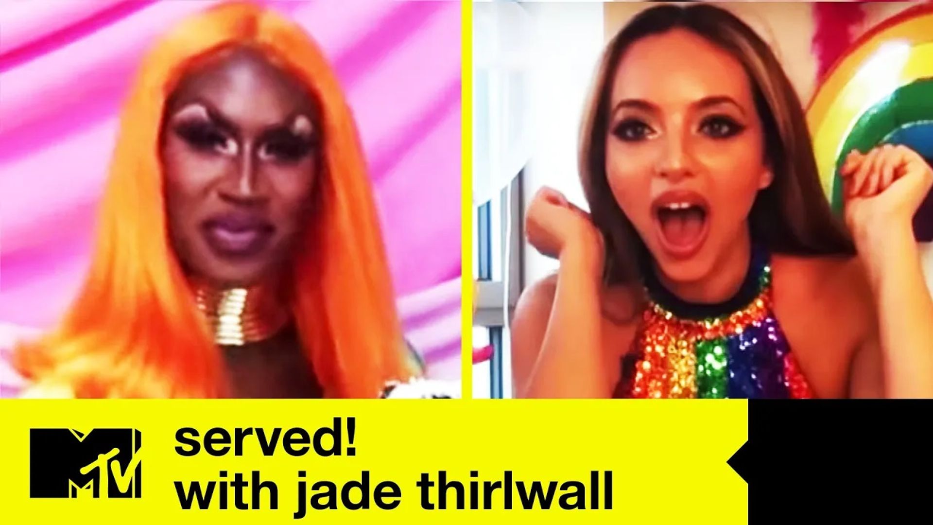 Served! With Jade Thirlwall background