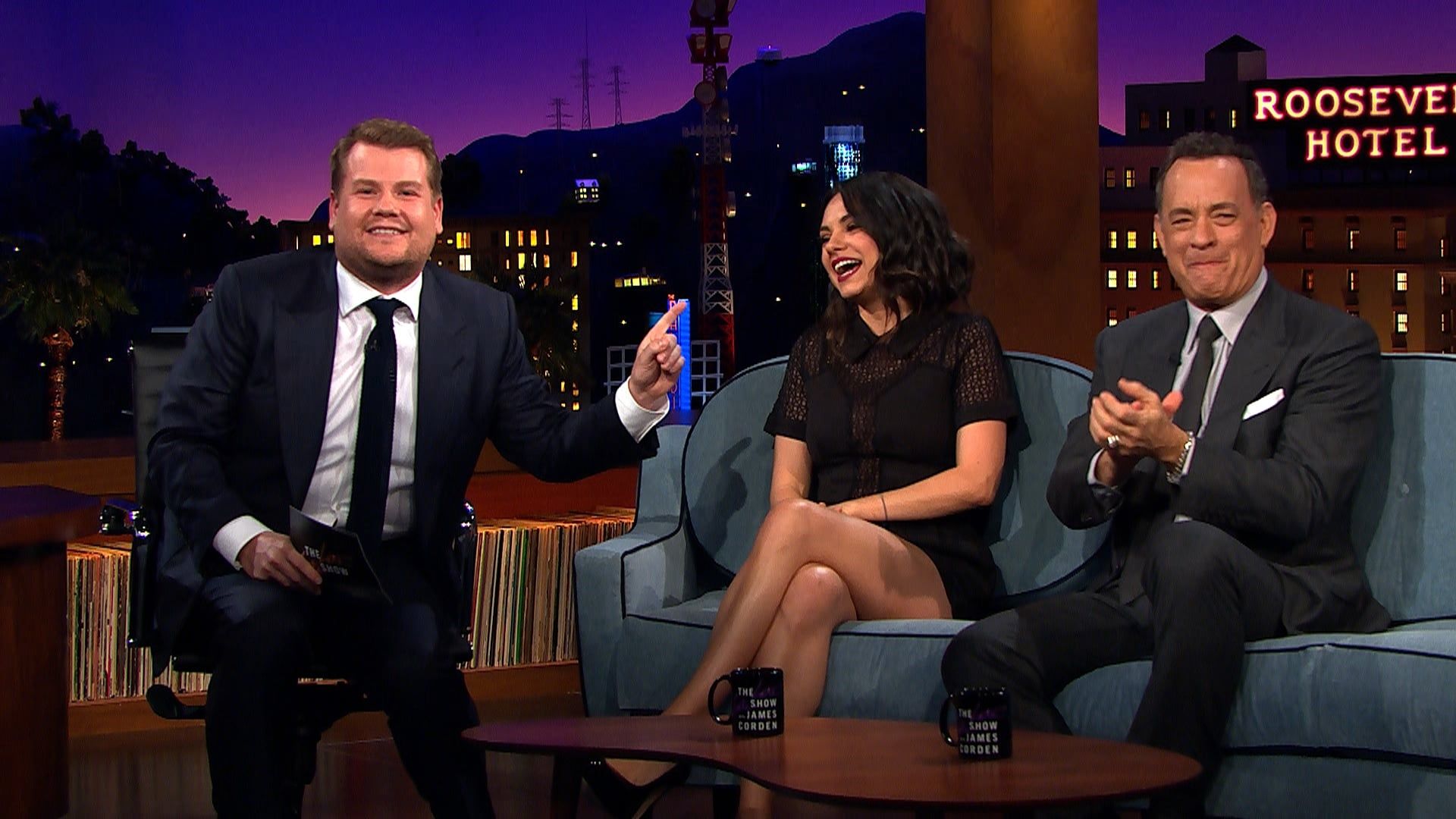 The Late Late Show with James Corden background