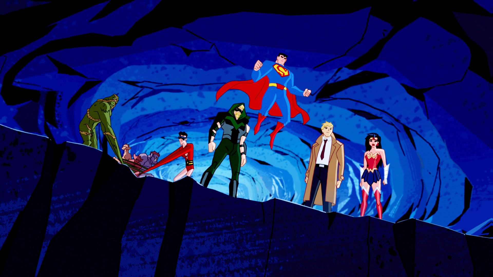 Justice League Action background