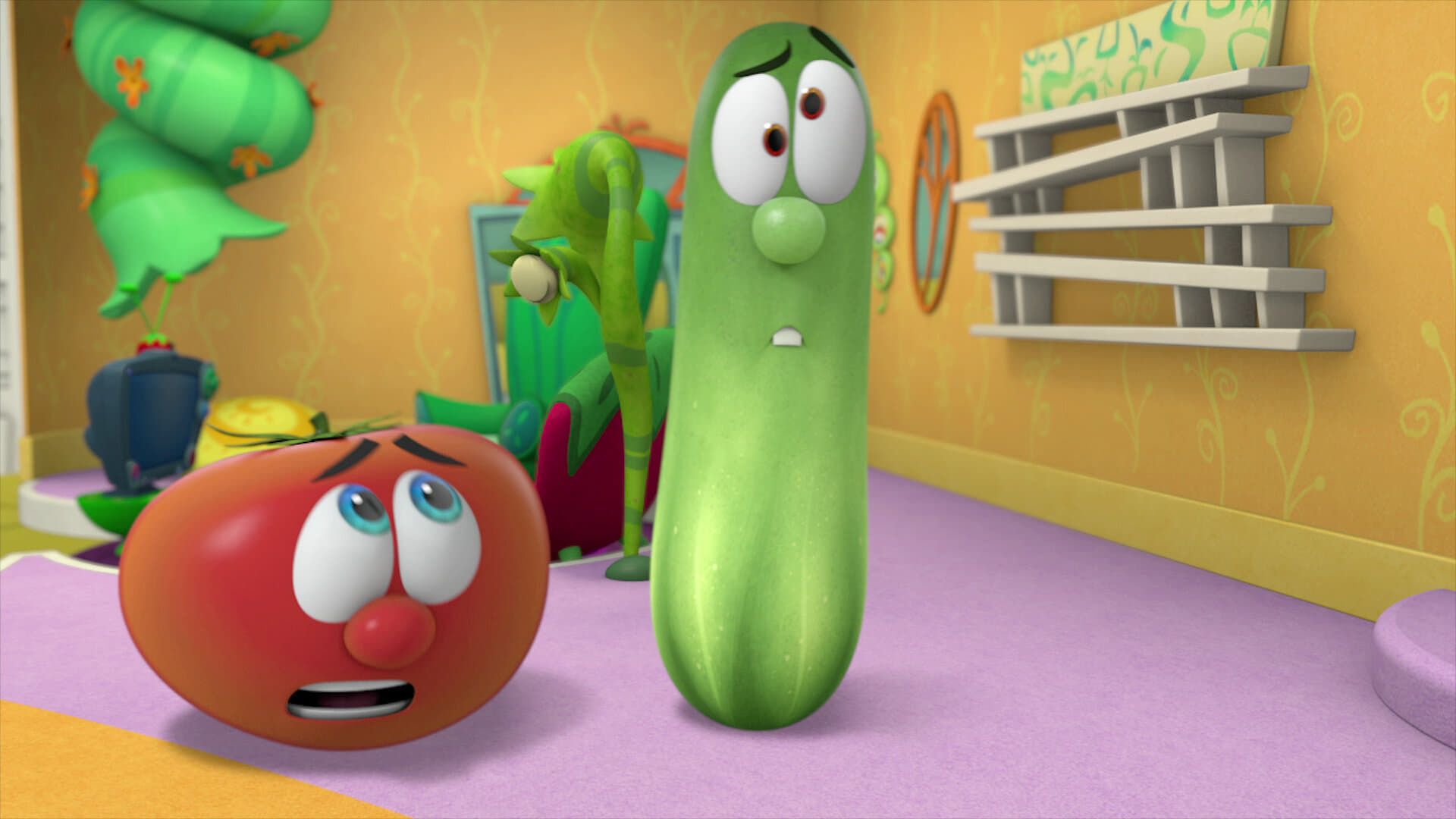 VeggieTales in the House background