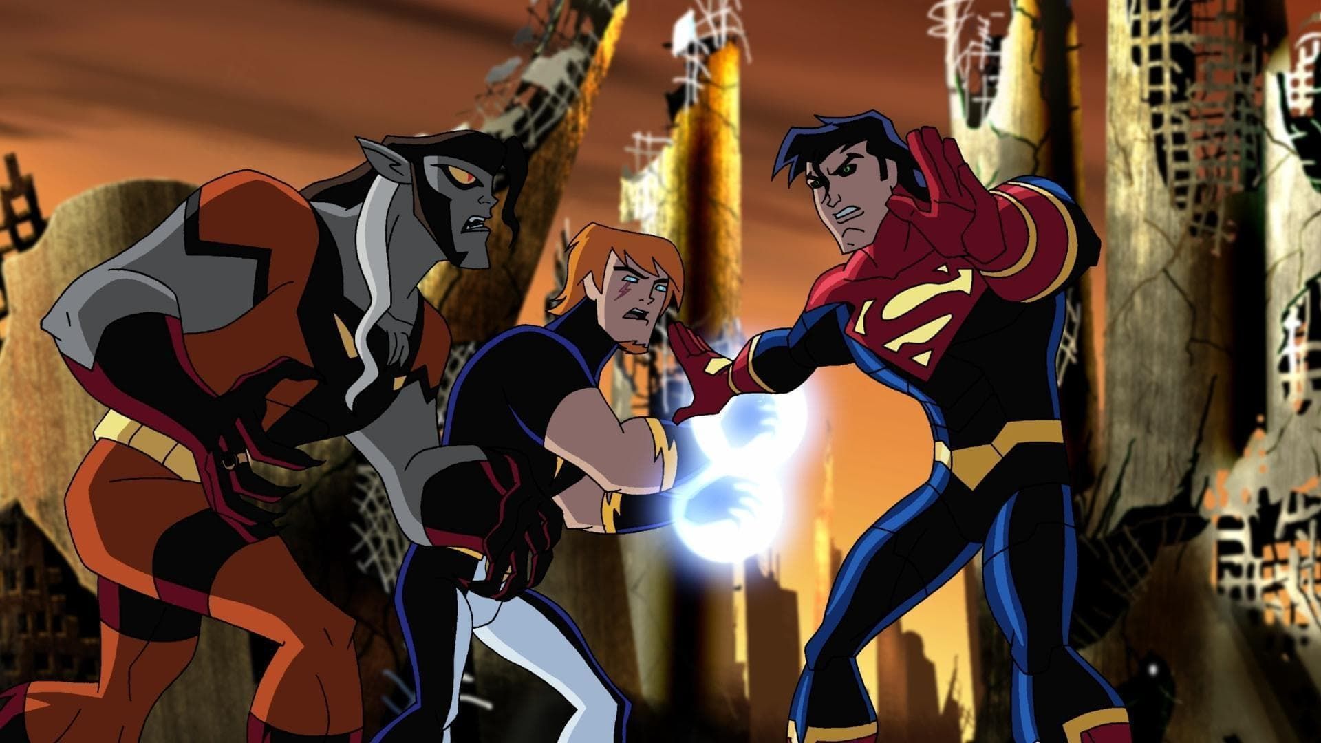 Legion of Super Heroes background