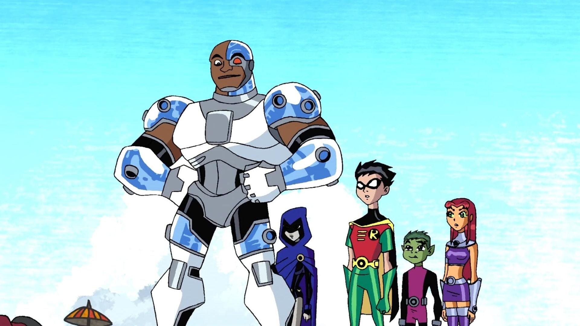 Teen Titans background
