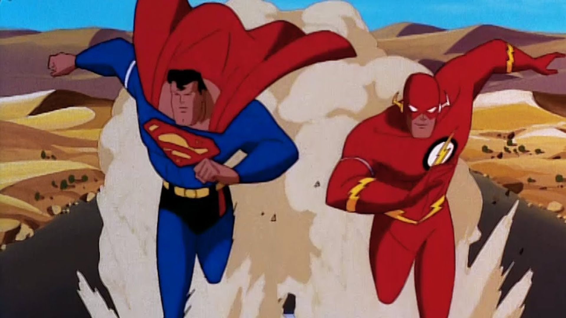Superman: The Animated Series background