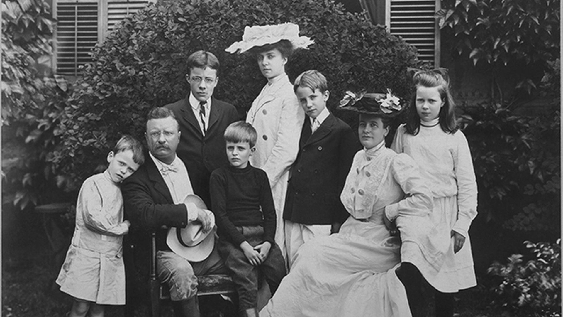 The Roosevelts: An Intimate History background