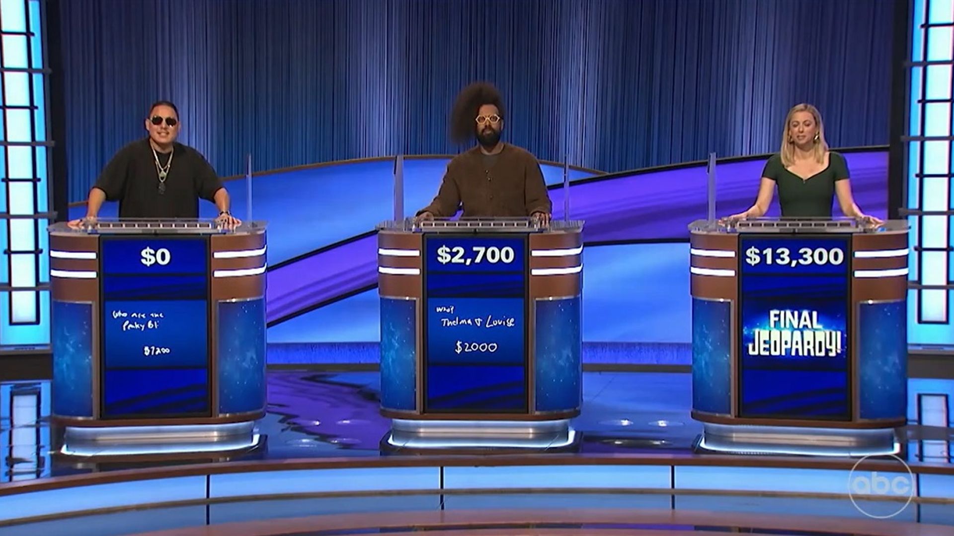 Celebrity Jeopardy! background