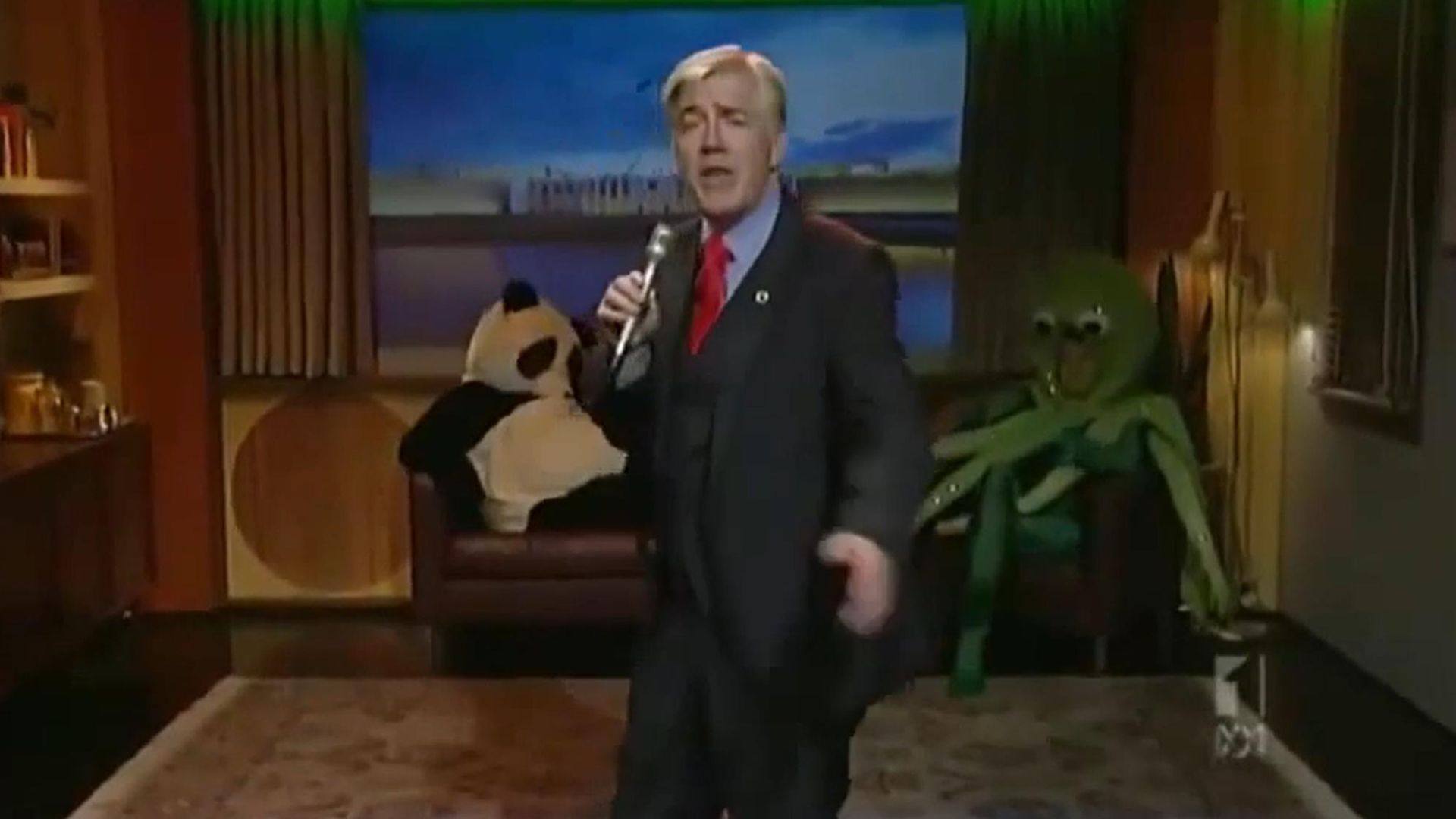 Shaun Micallef's Mad as Hell background
