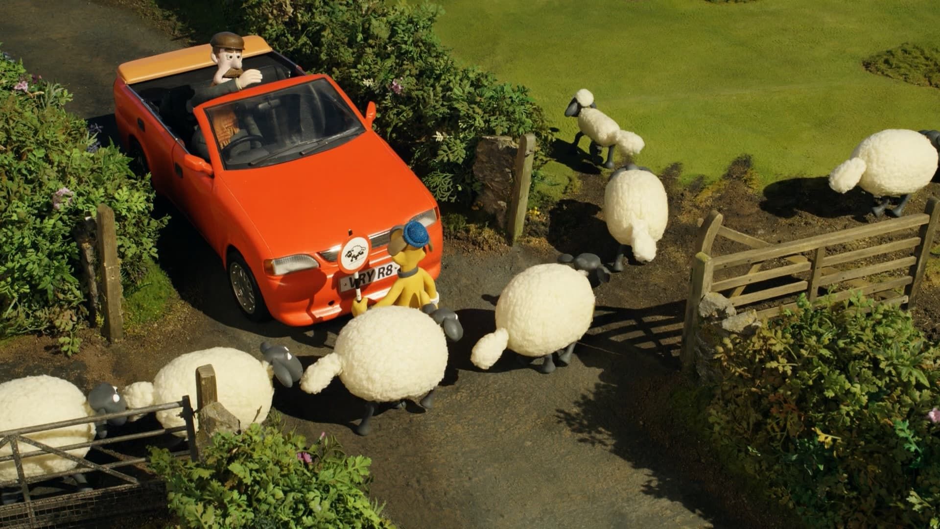Shaun the Sheep 3D background