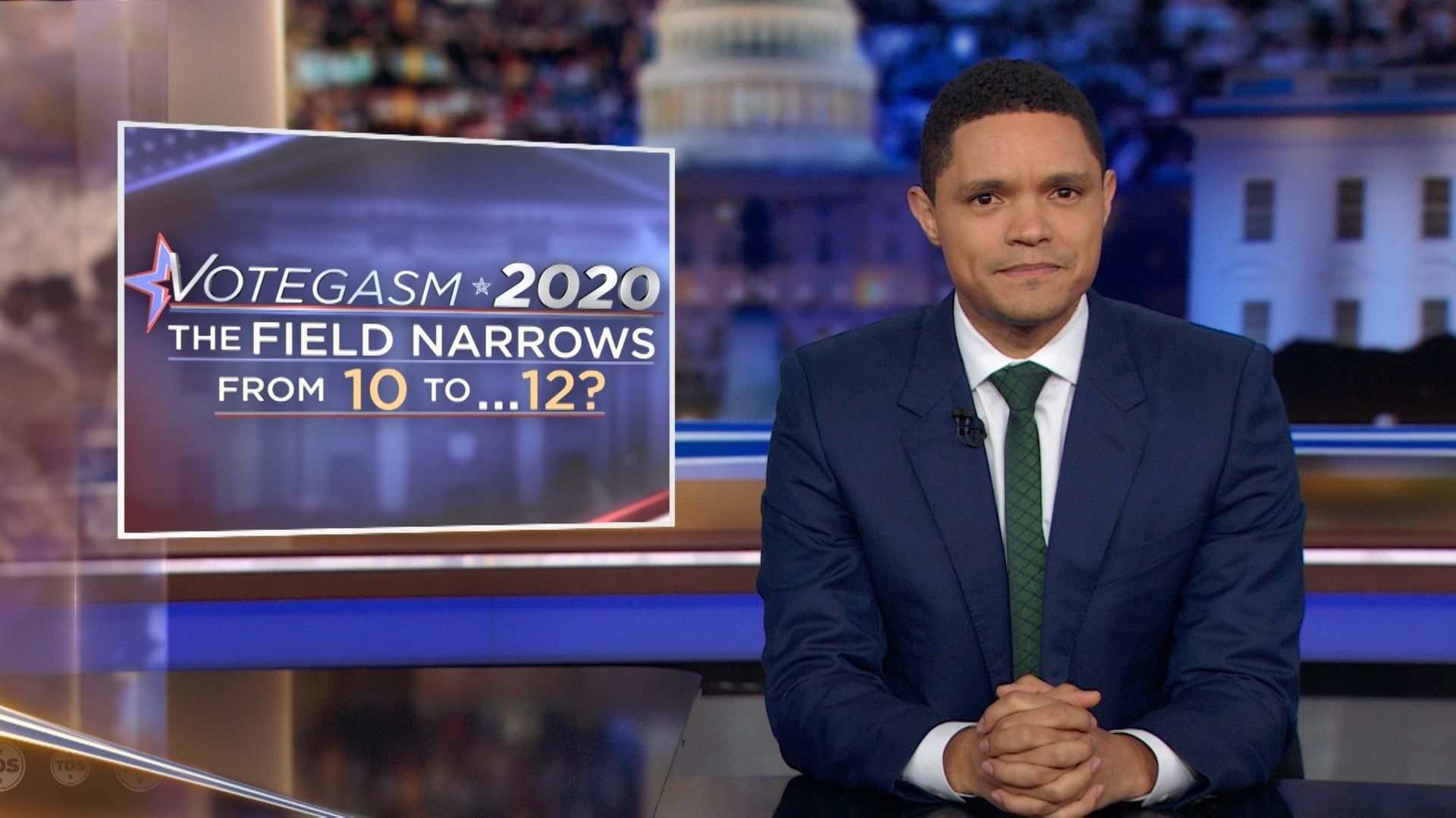 The Daily Show background
