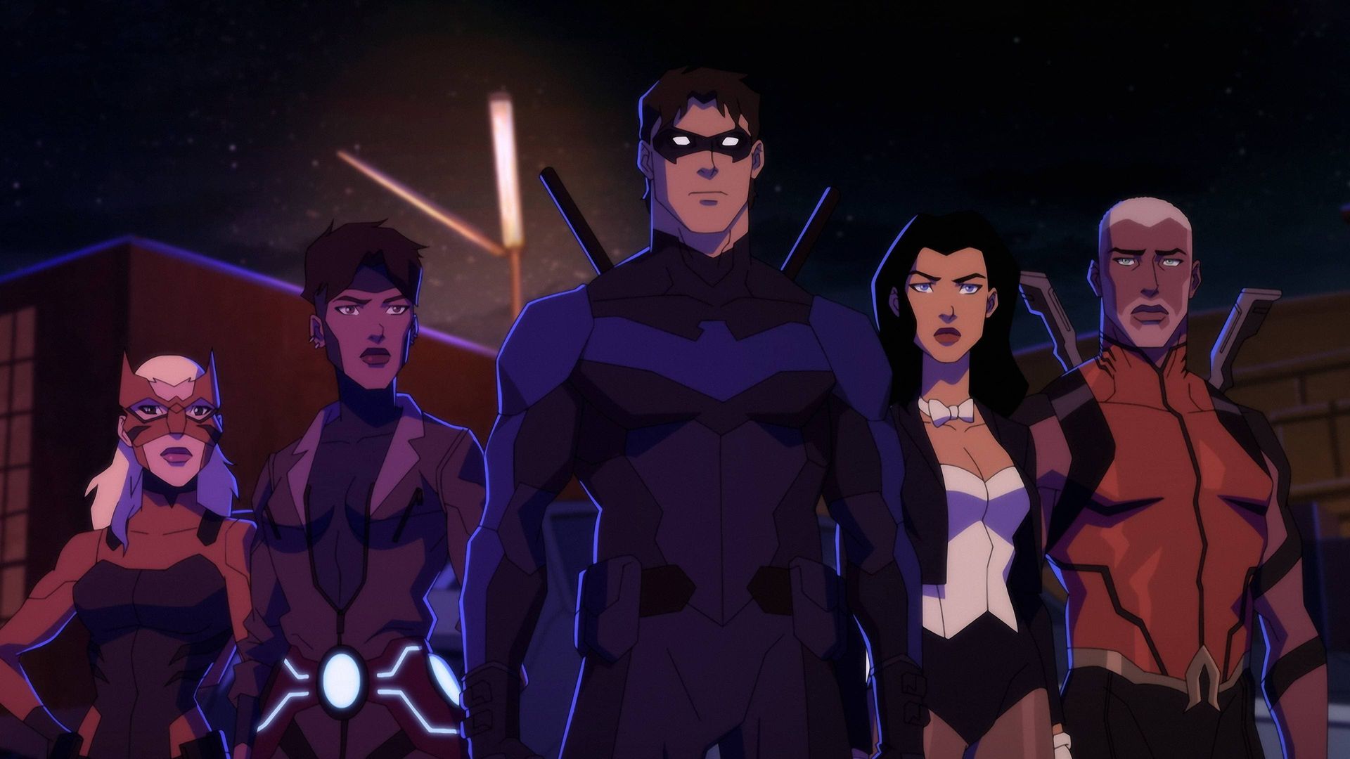Young Justice background
