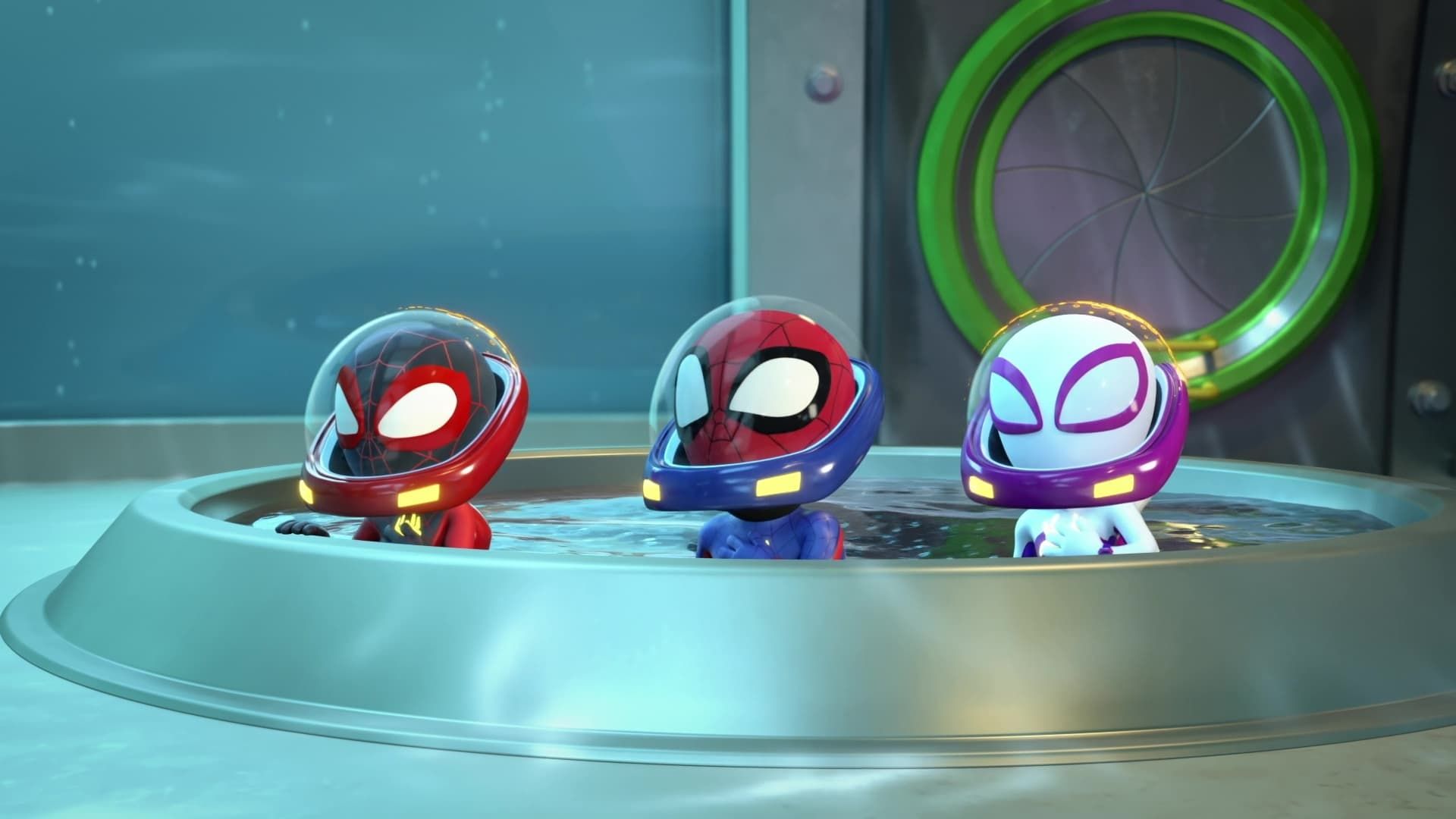 Spidey and His Amazing Friends background
