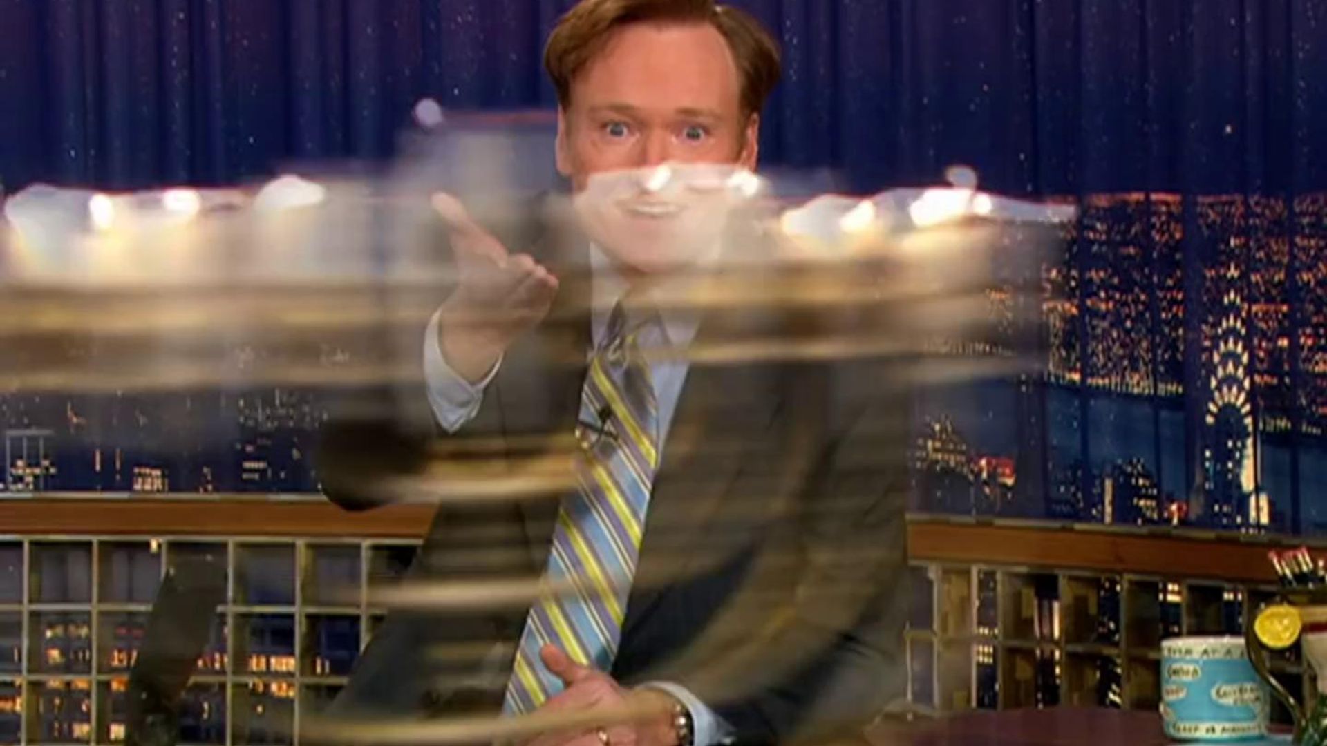 Late Night with Conan O'Brien background