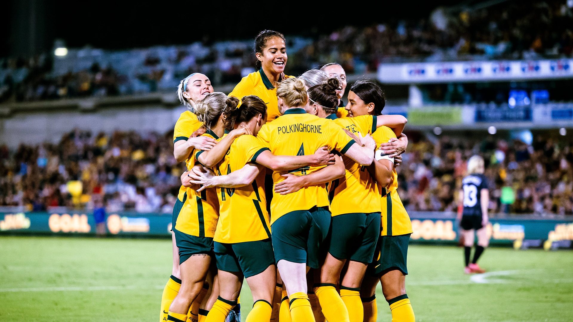 Matildas: The World at Our Feet background