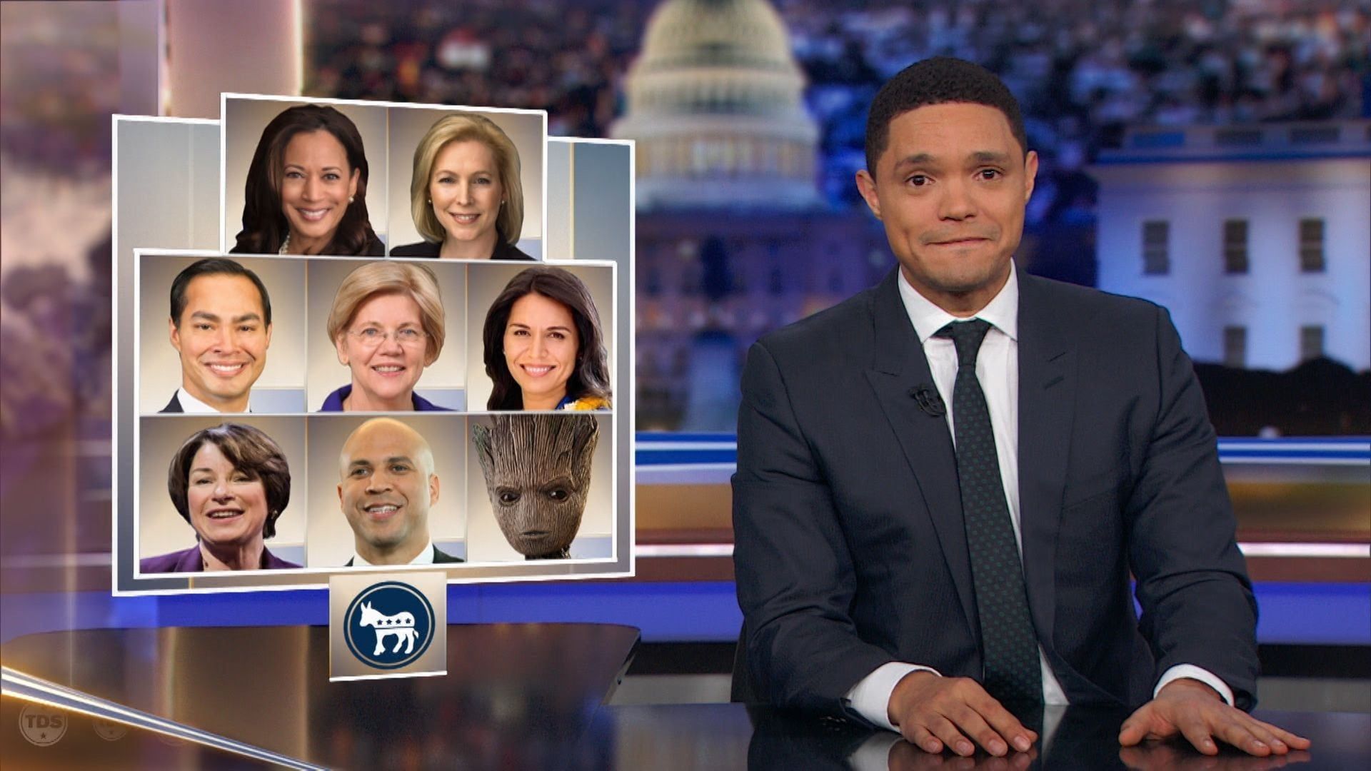 The Daily Show background