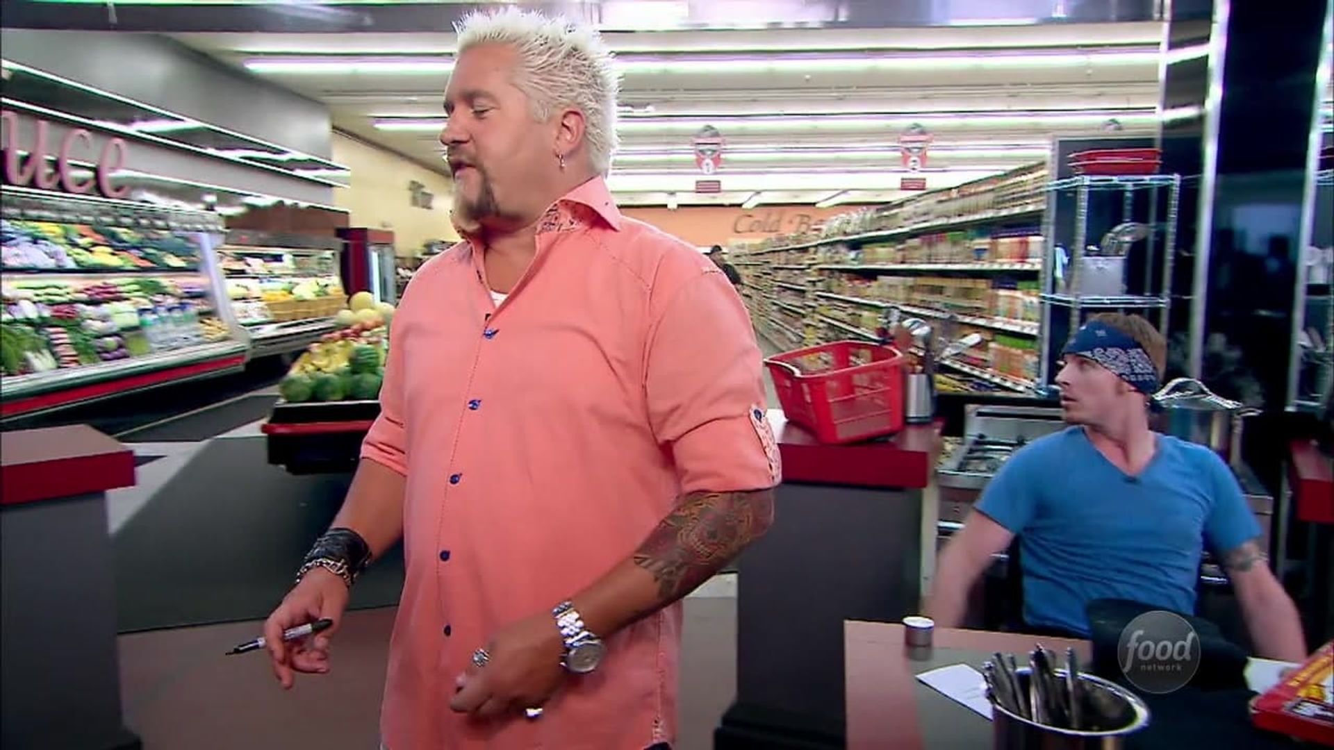 Guy's Grocery Games background