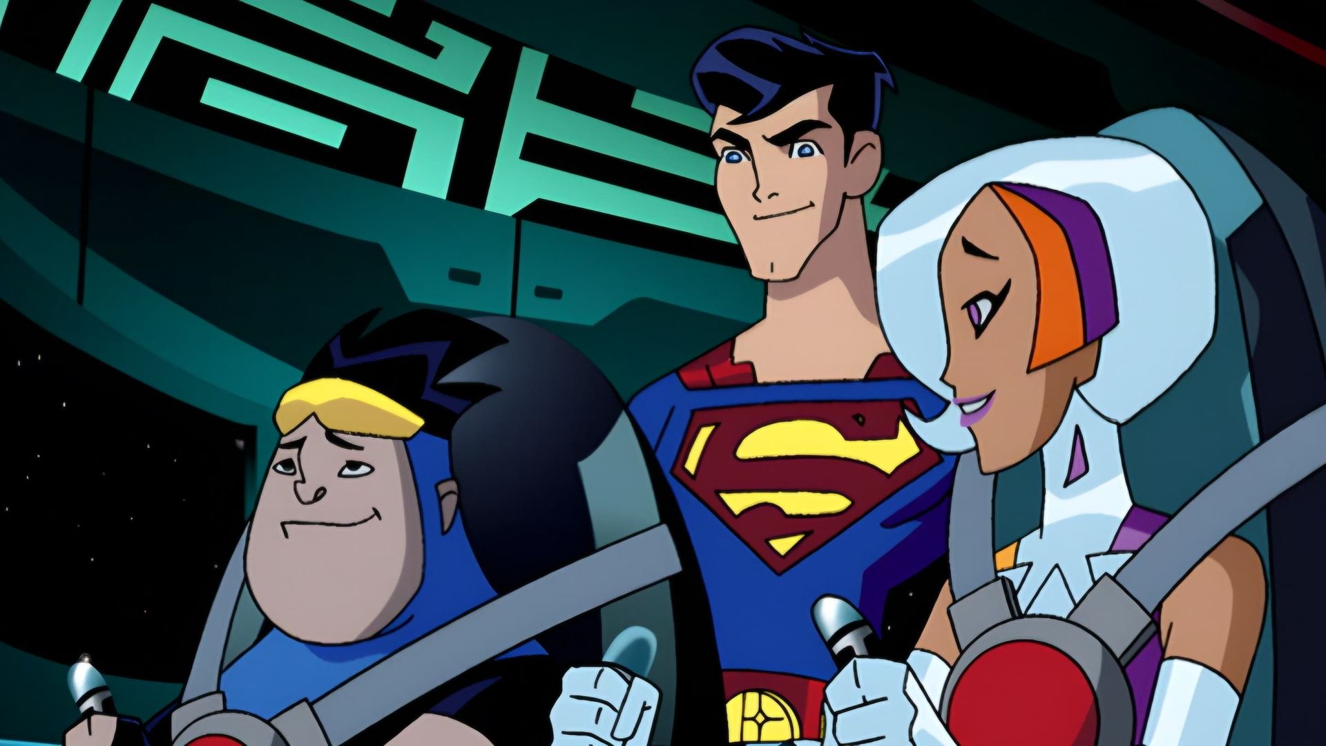 Legion of Super Heroes background
