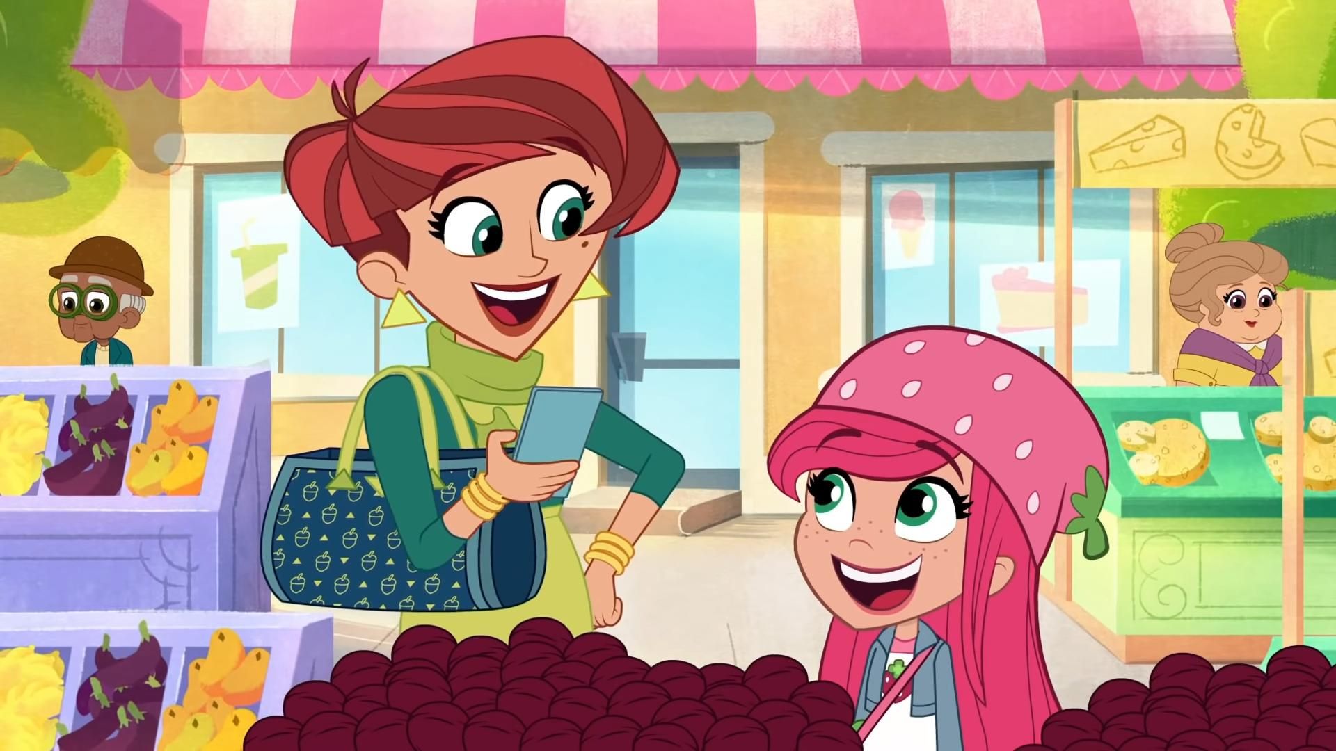 Strawberry Shortcake: Berry in the Big City background