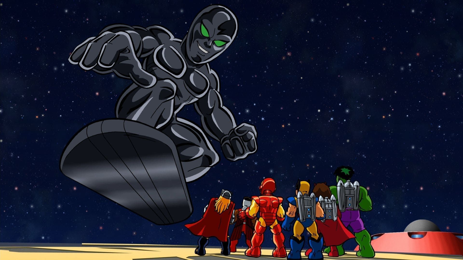 The Super Hero Squad Show background