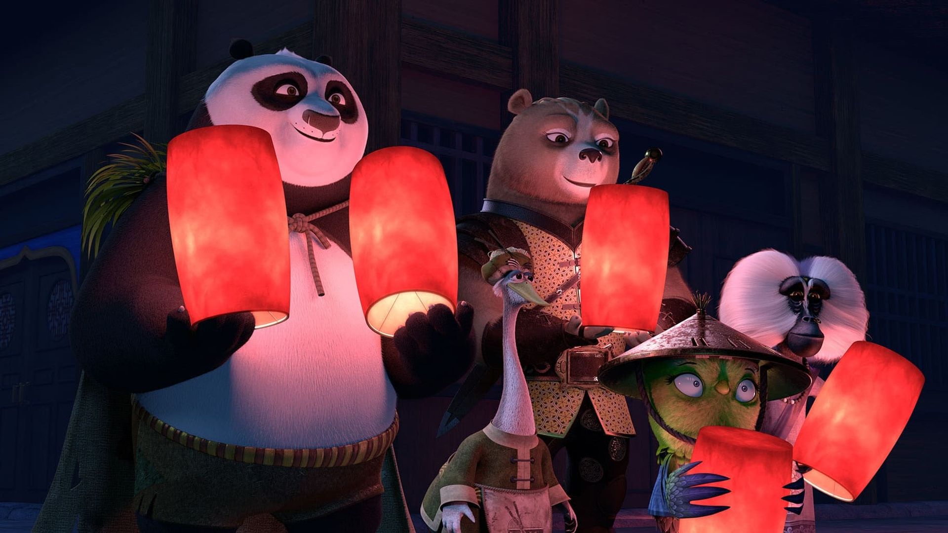 Kung Fu Panda: The Dragon Knight background