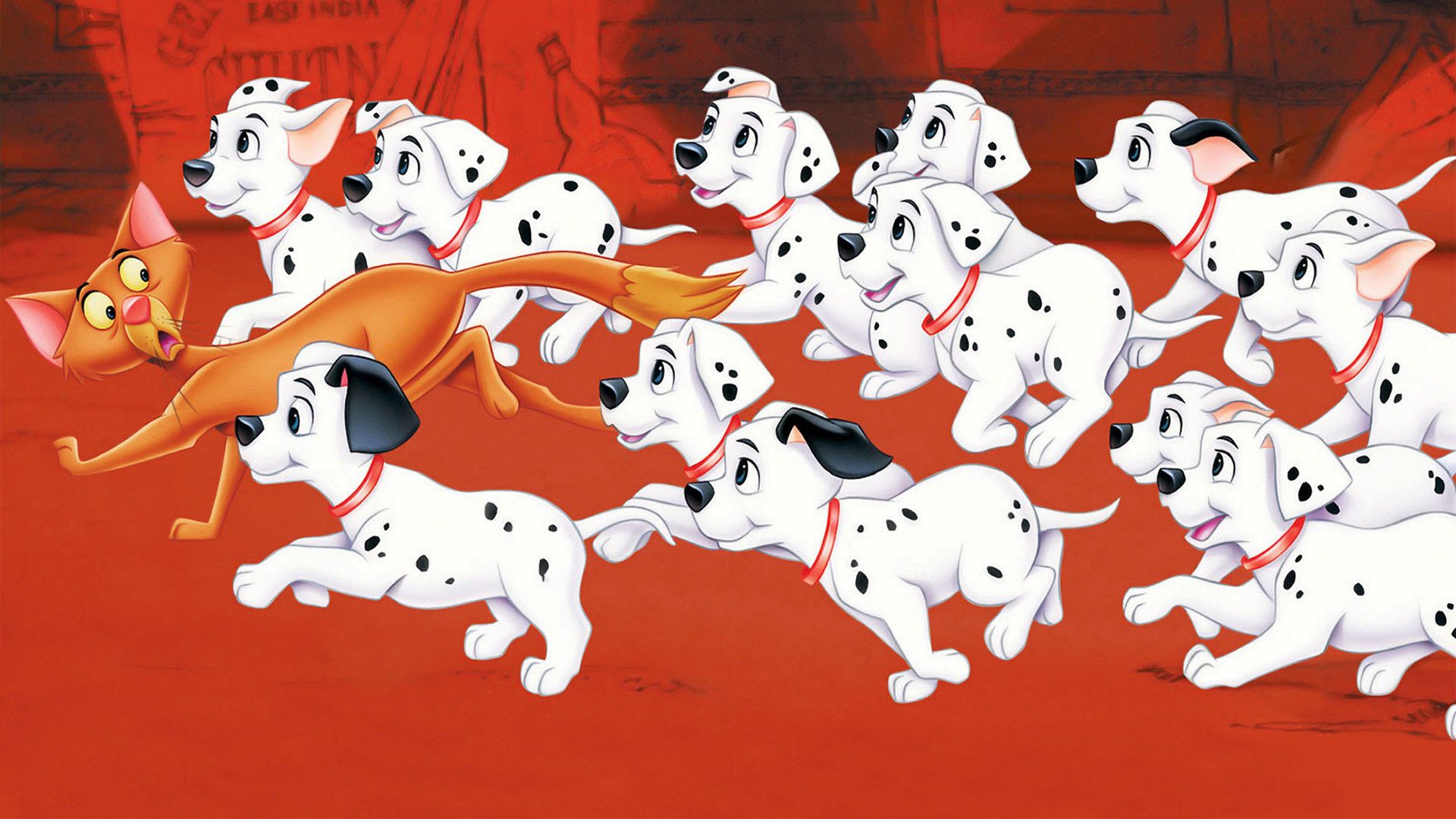 101 Dalmatians (Animated) background