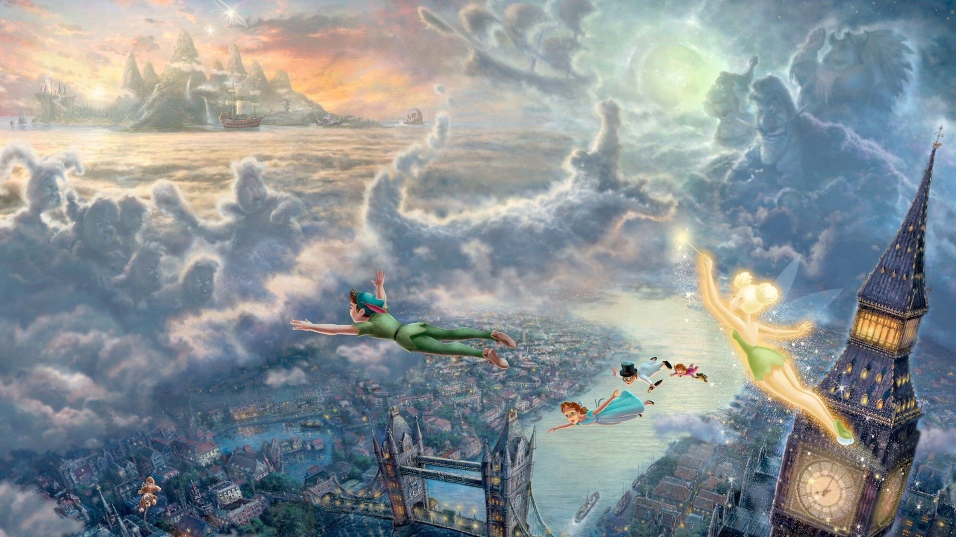 Peter Pan background