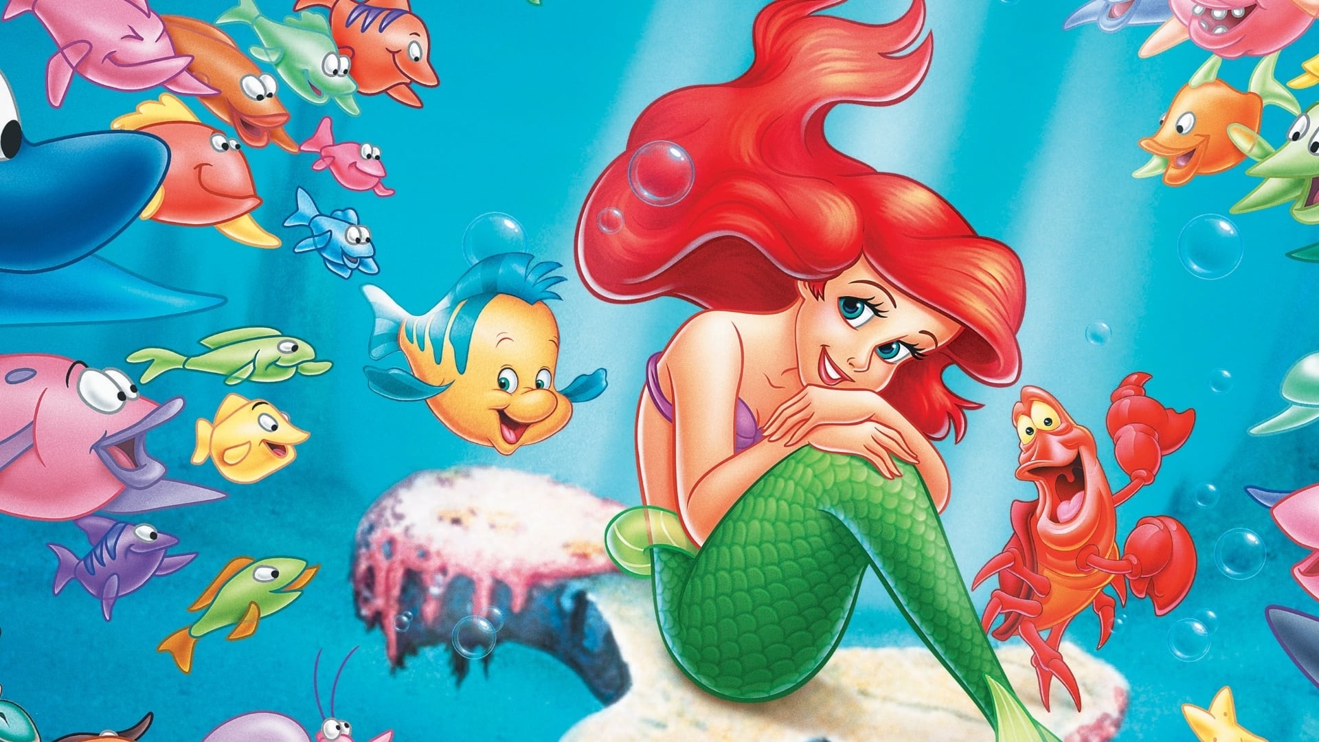 The Little Mermaid background
