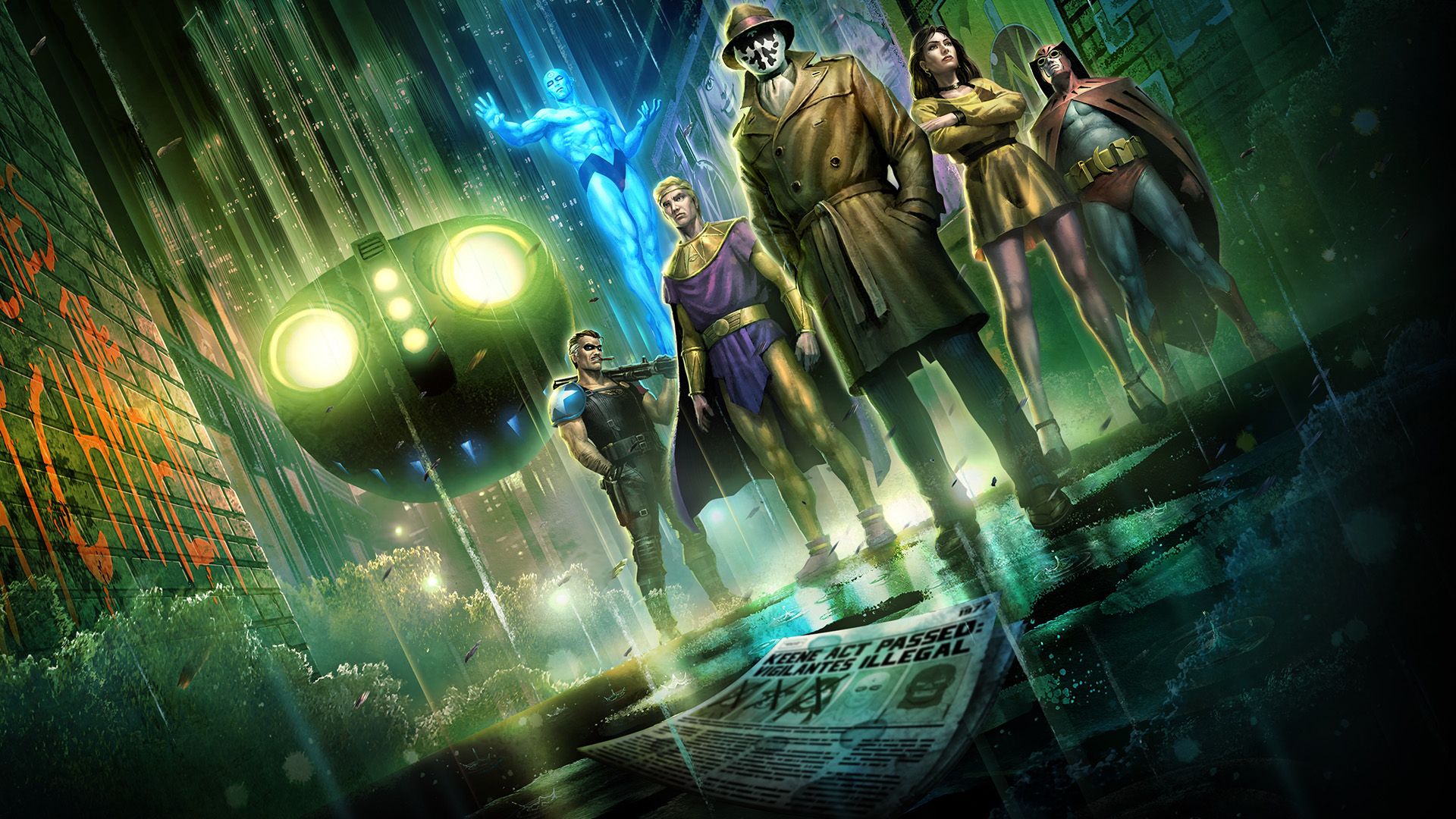 Watchmen: Chapter I background