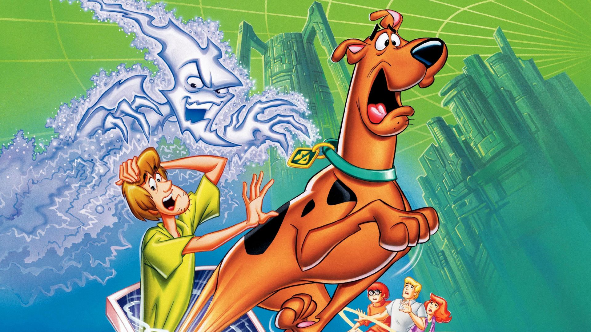 Scooby-Doo and the Cyber Chase background