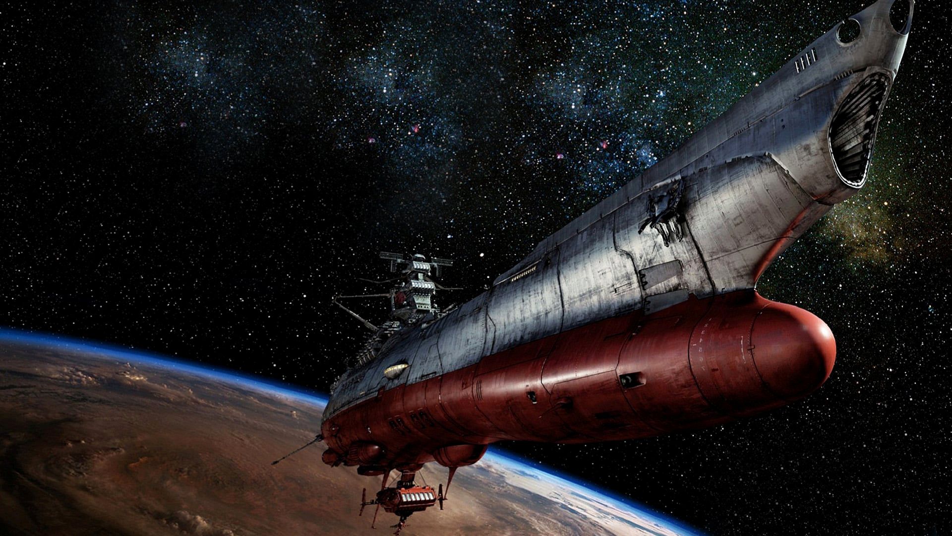 Space Battleship Yamato background