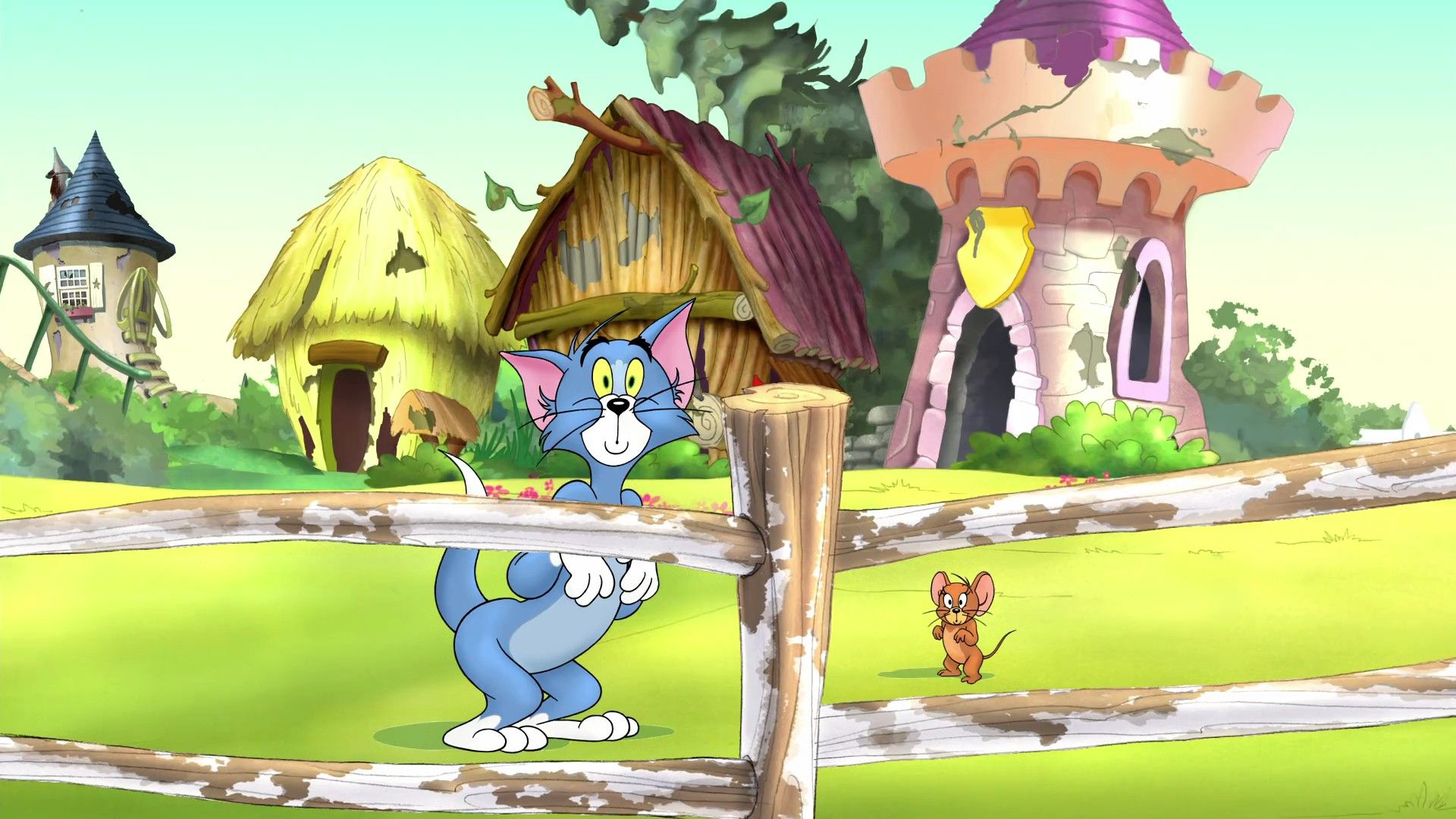 Tom and Jerry's Giant Adventure background