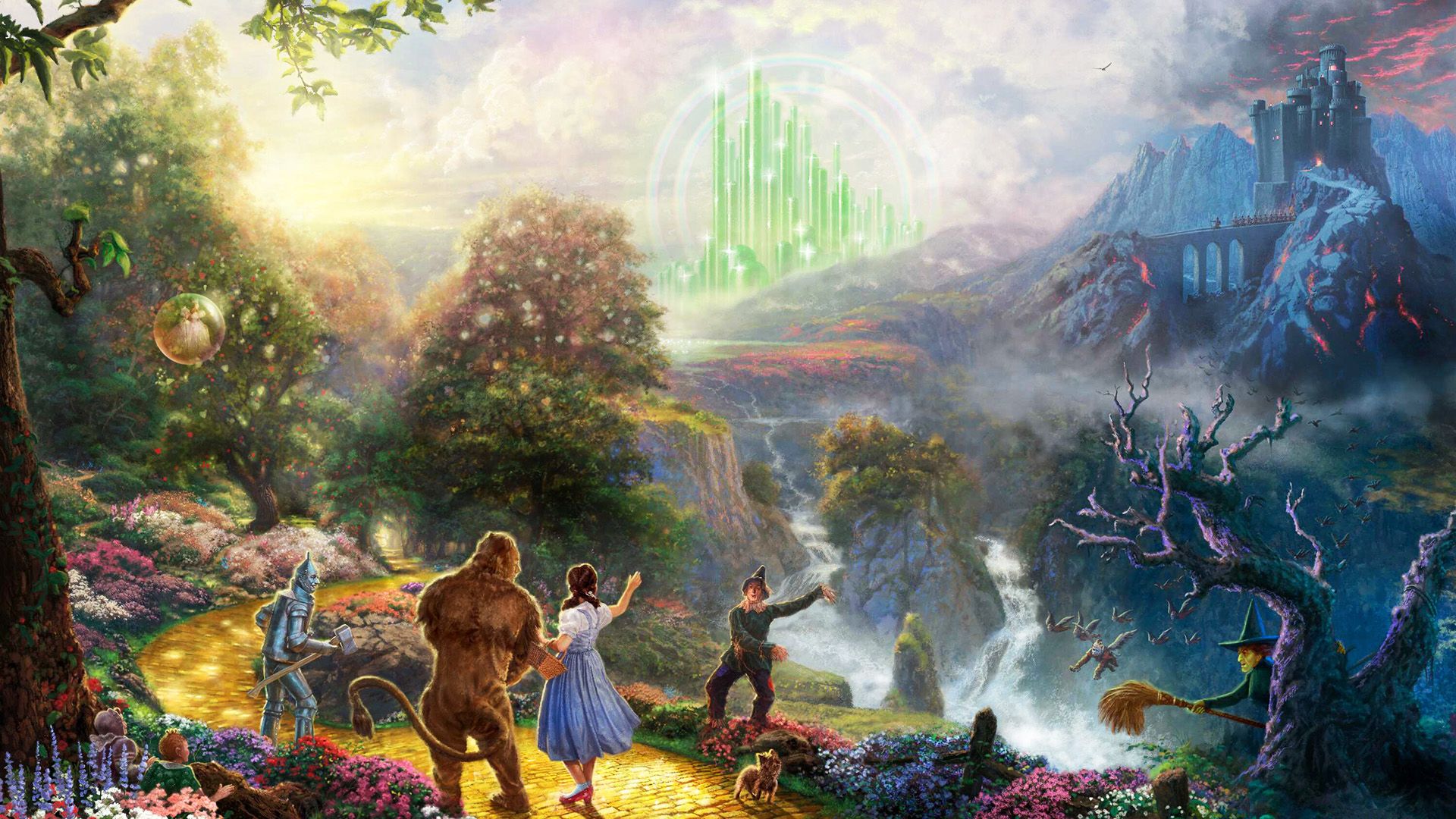 The Wizard of Oz background