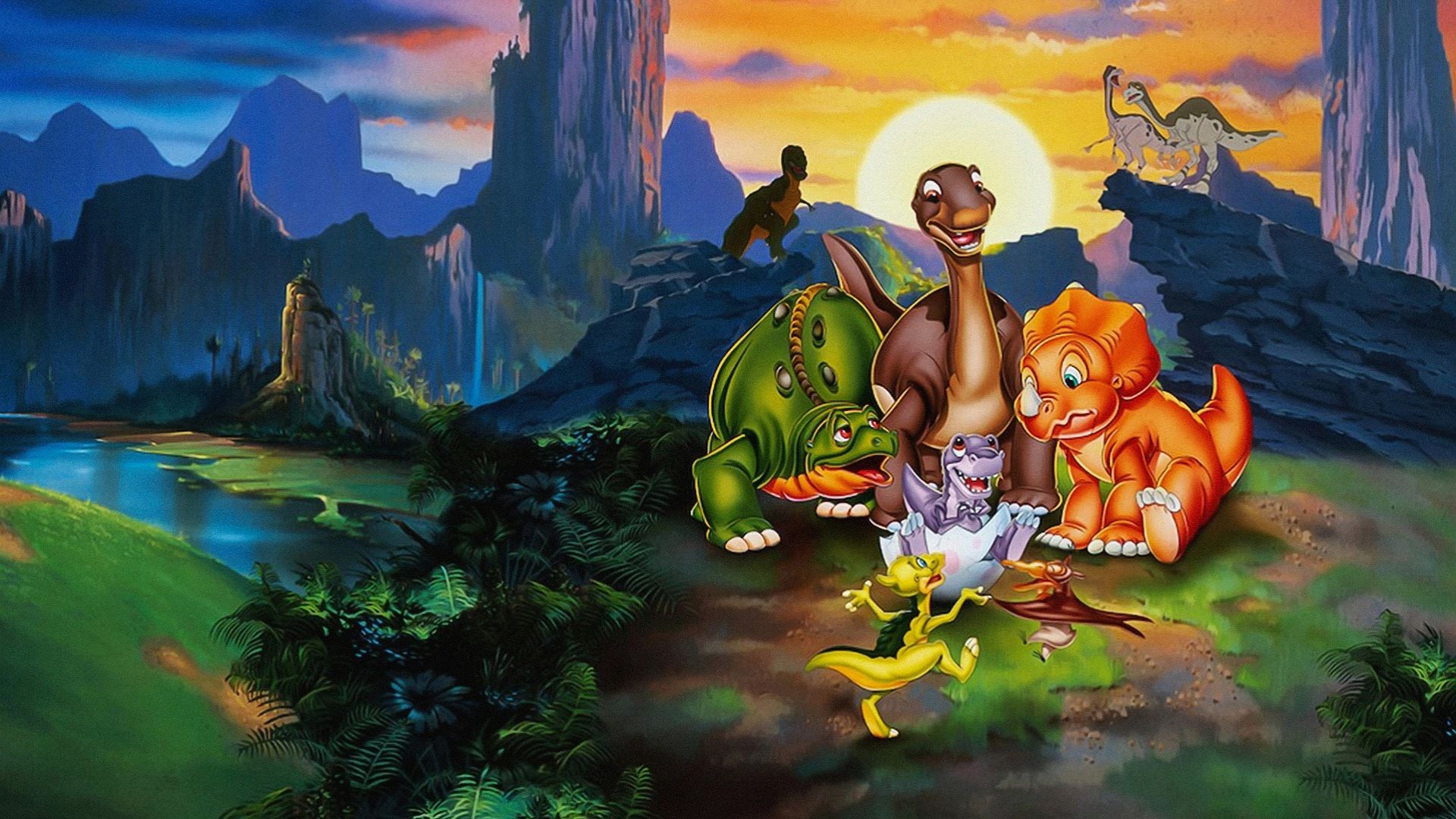 The Land Before Time II: The Great Valley Adventure background