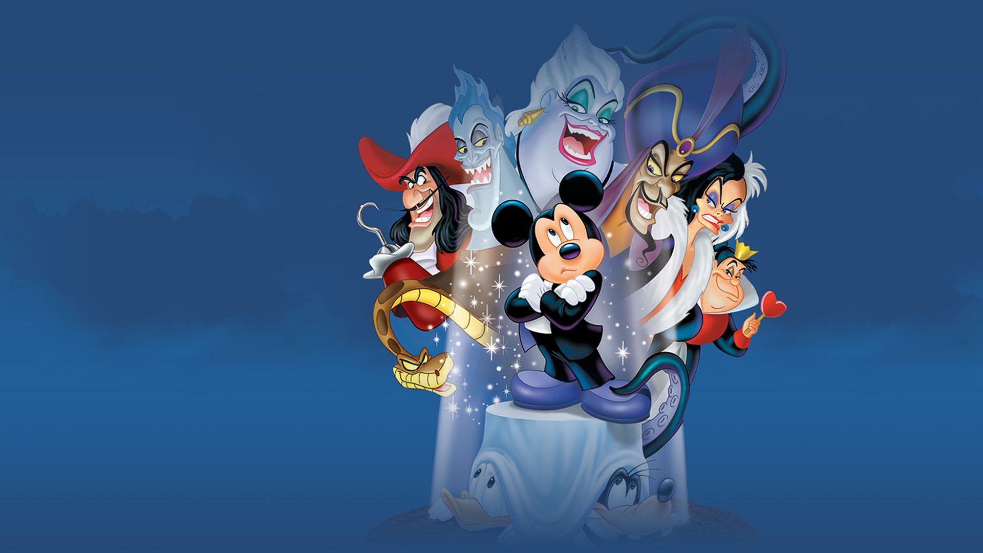 Mickey's House of Villains background