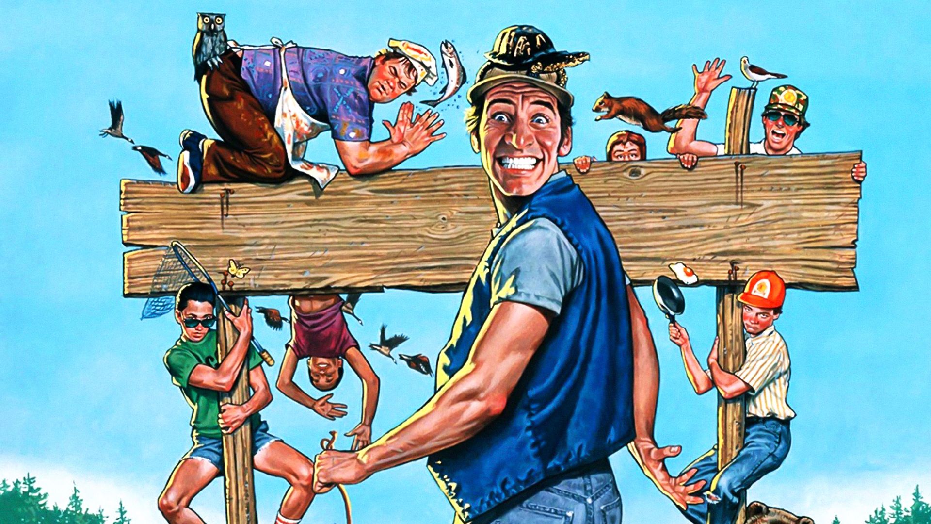 Ernest Goes to Camp background