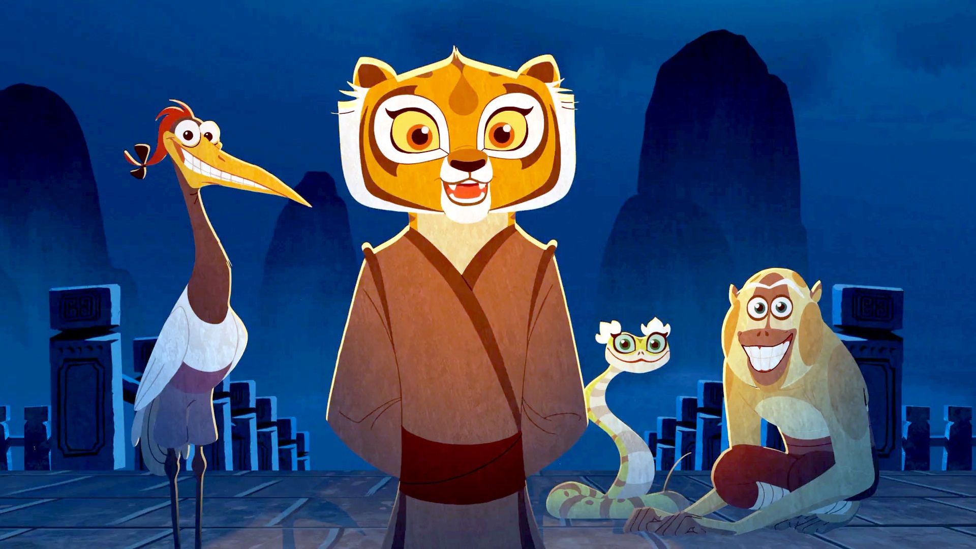Kung Fu Panda: Secrets of the Scroll background