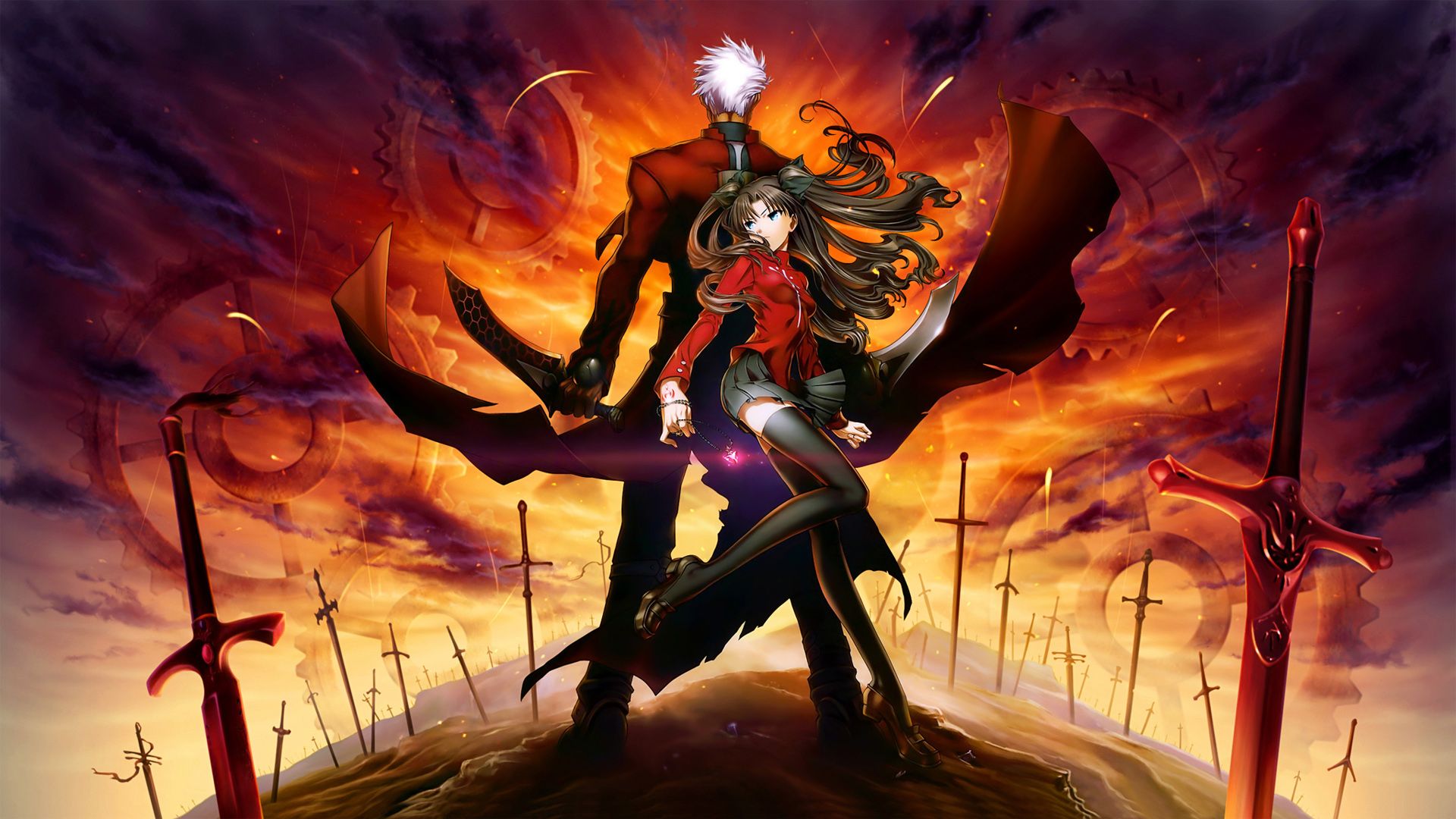 Gekijouban Fate/Stay Night: Unlimited Blade Works background