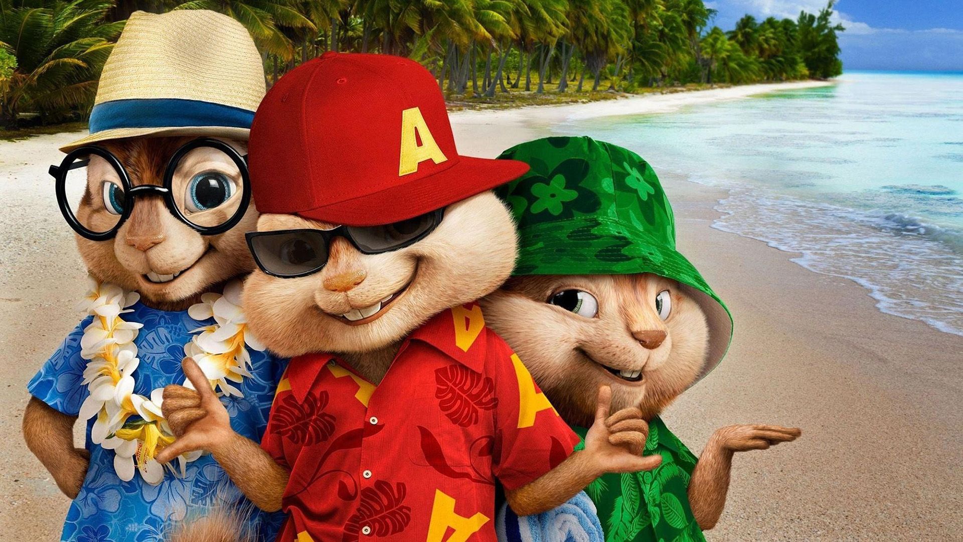 Alvin and the Chipmunks: Chipwrecked background