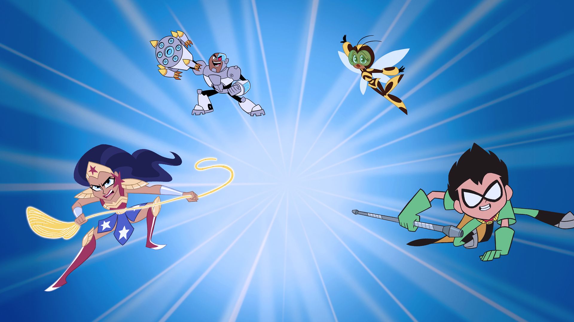 Teen Titans Go! & DC Super Hero Girls: Mayhem in the Multiverse background
