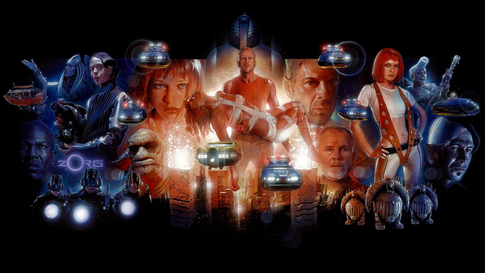 The Fifth Element background