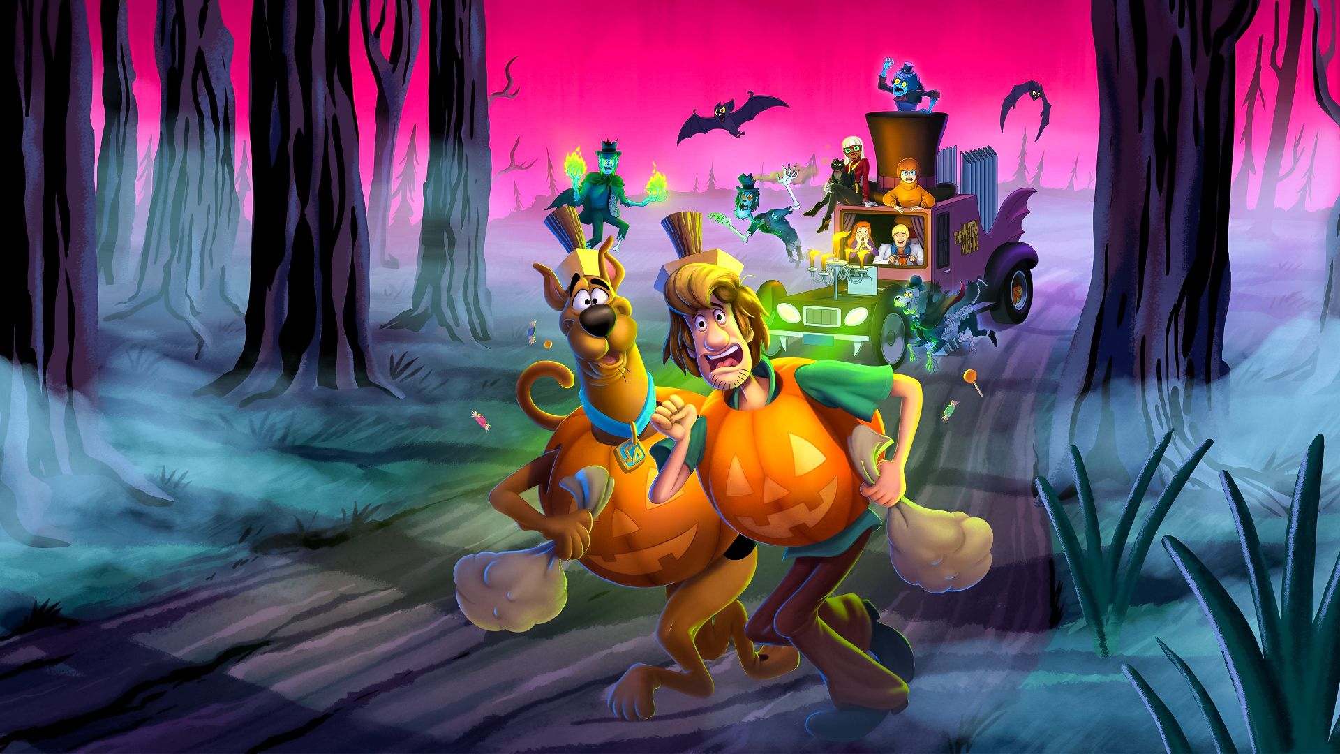 Trick or Treat Scooby-Doo! background