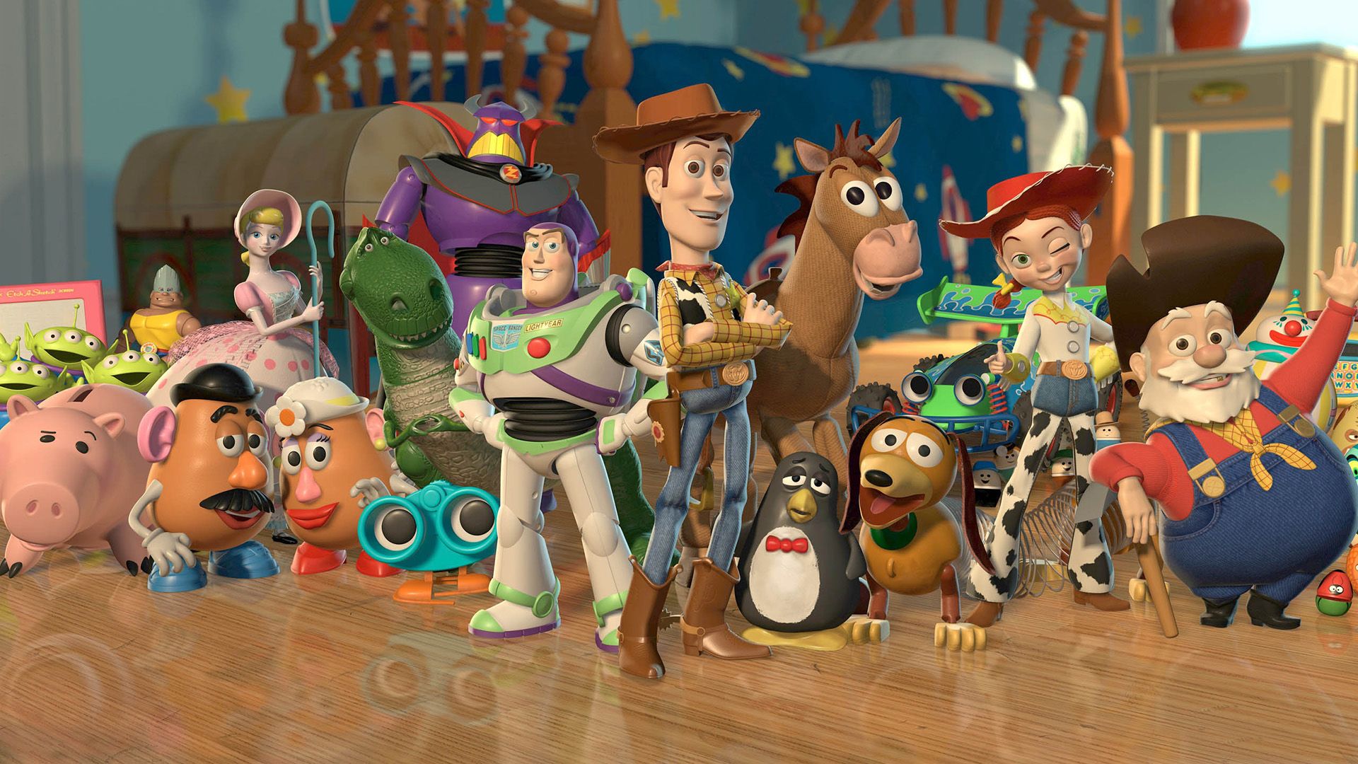 Toy Story 2 background