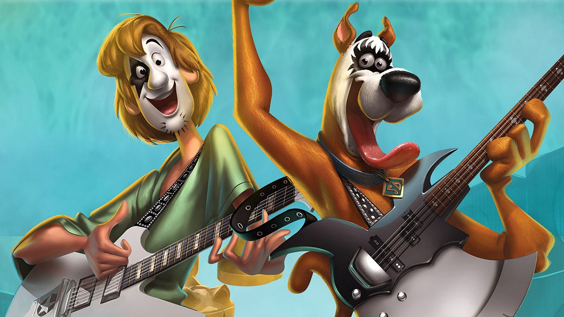 Scooby-Doo! And Kiss: Rock and Roll Mystery background