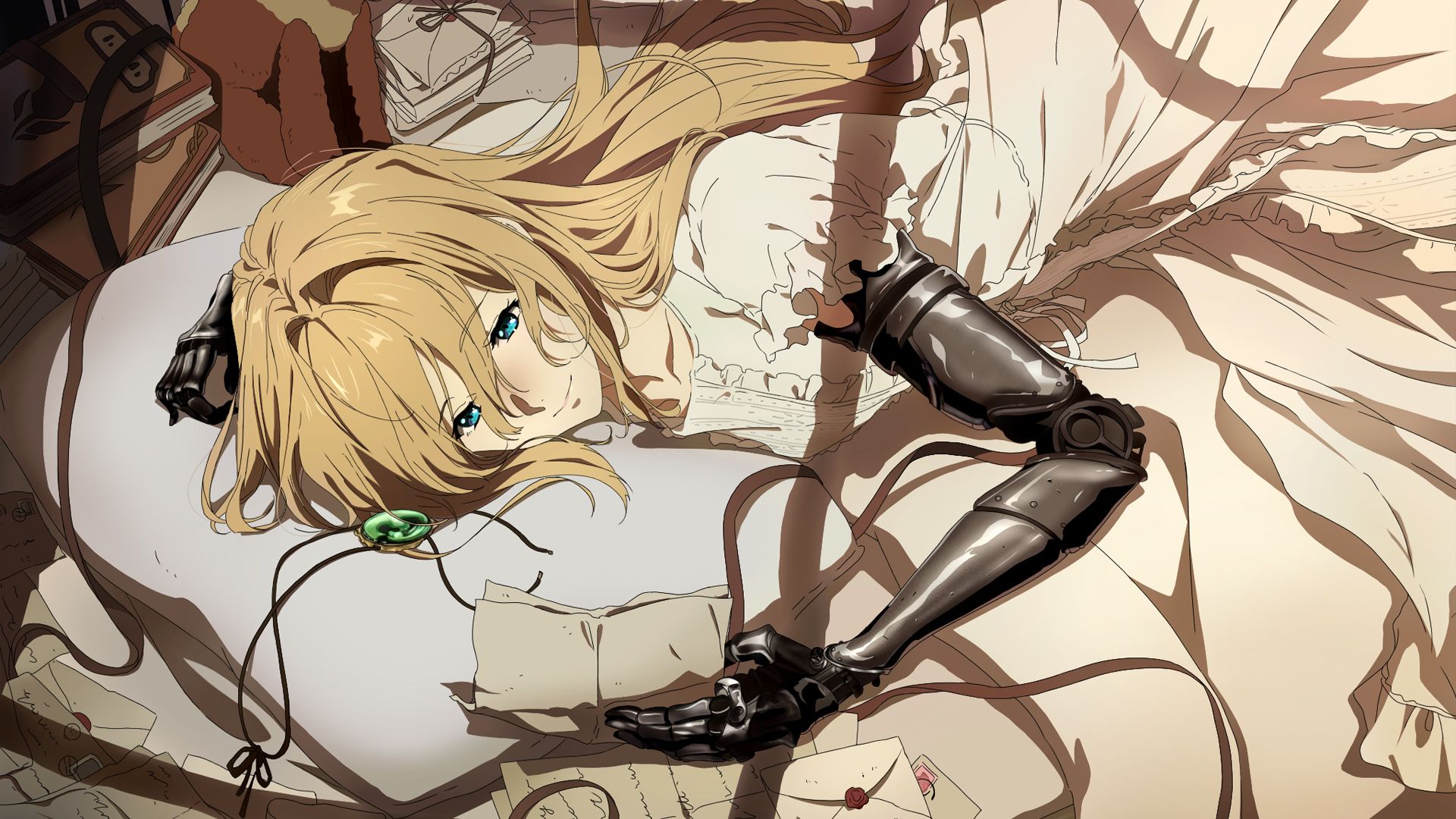 Violet Evergarden: Eternity and the Auto Memory Doll background