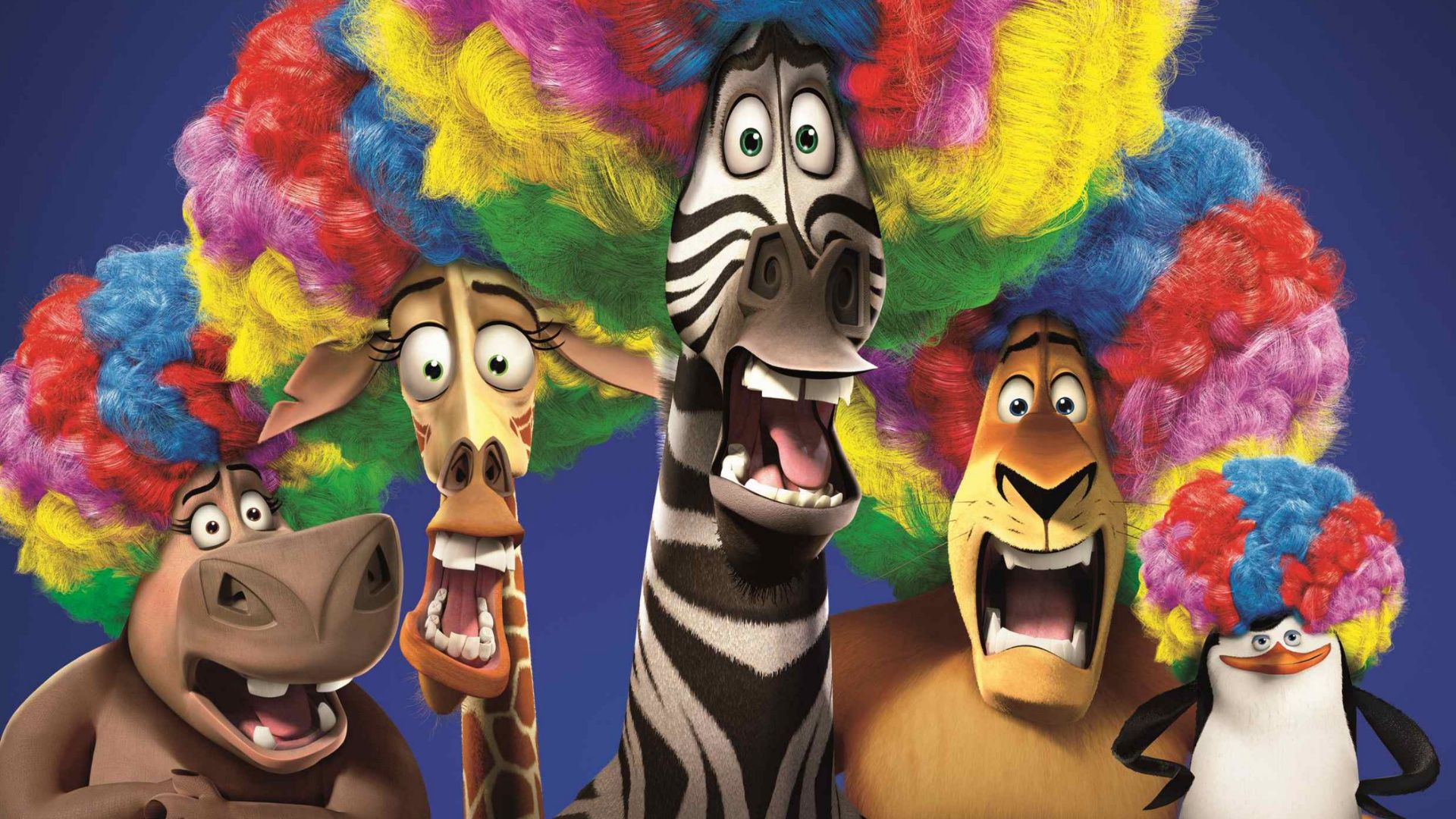 Madagascar 3: Europe's Most Wanted background