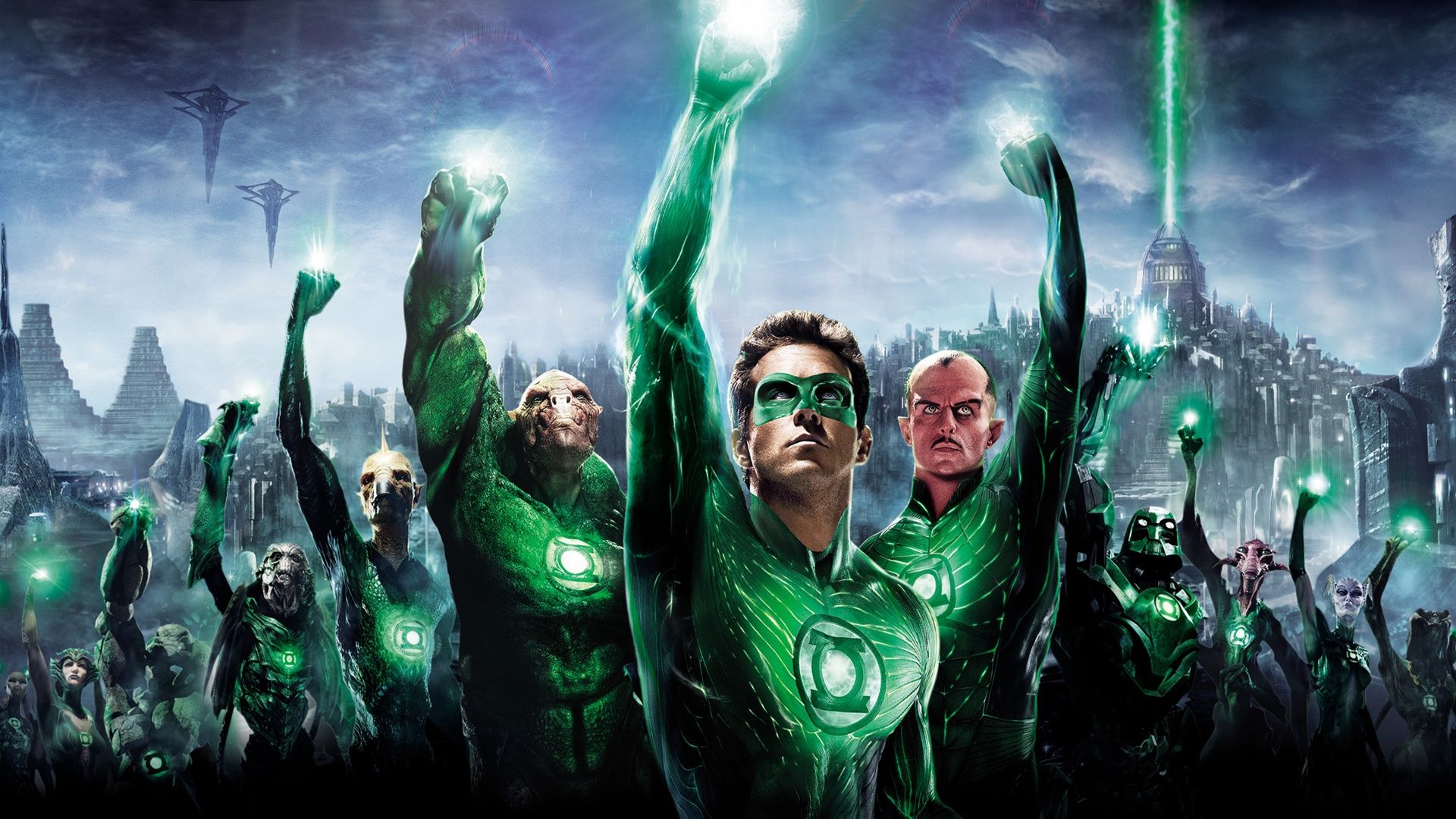 Green Lantern background