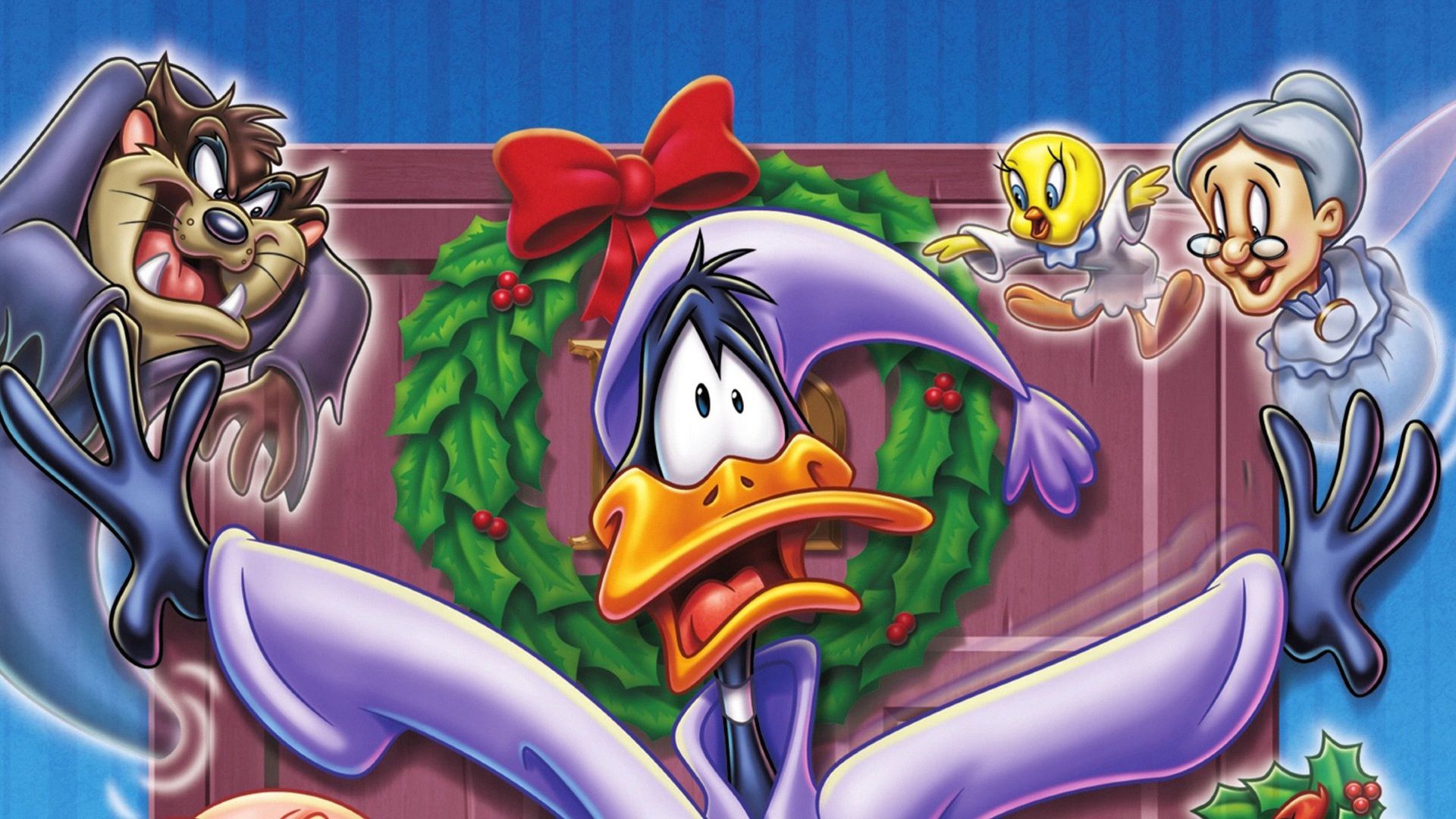 Bah Humduck!: A Looney Tunes Christmas background