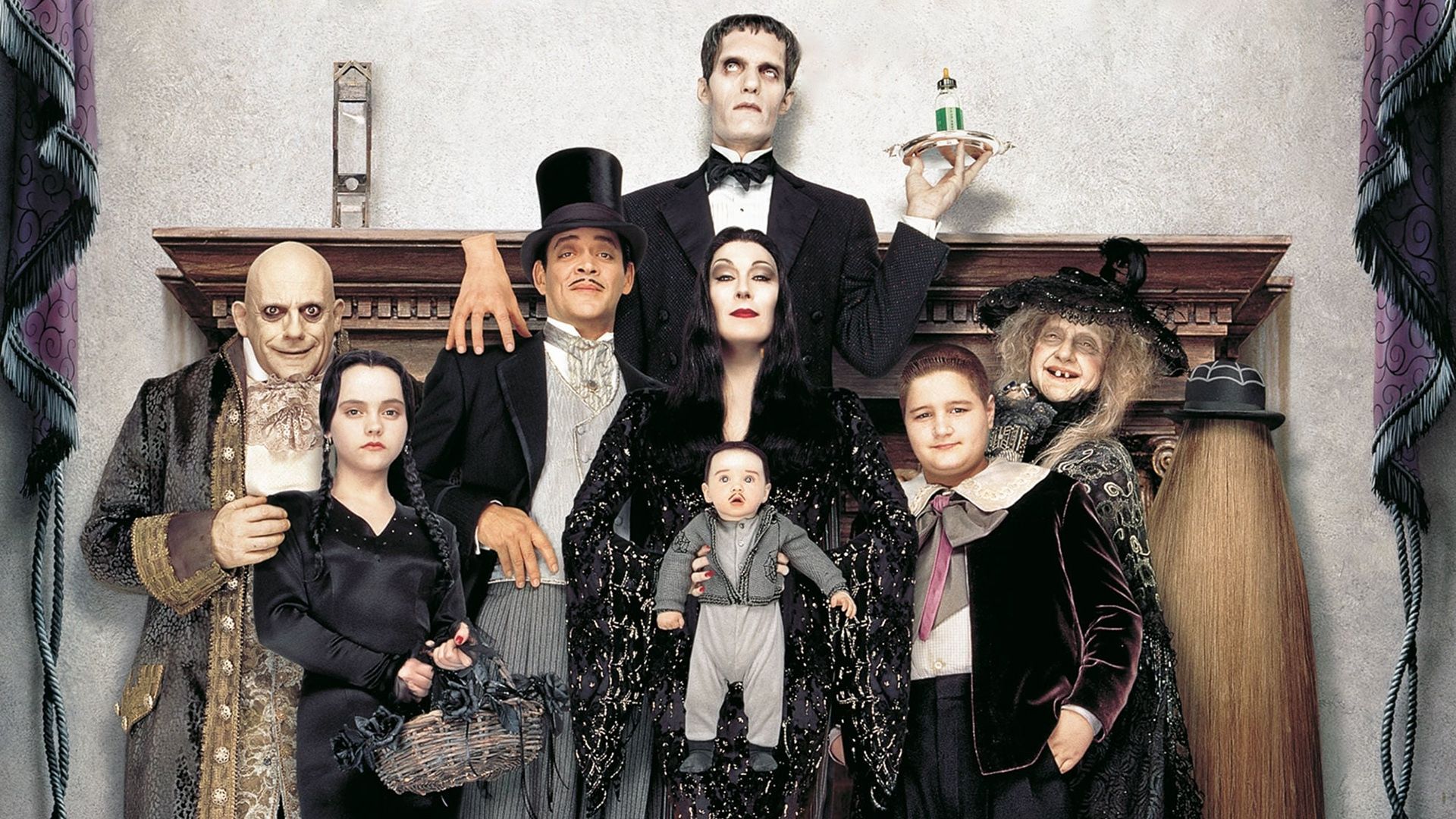 Addams Family Values background