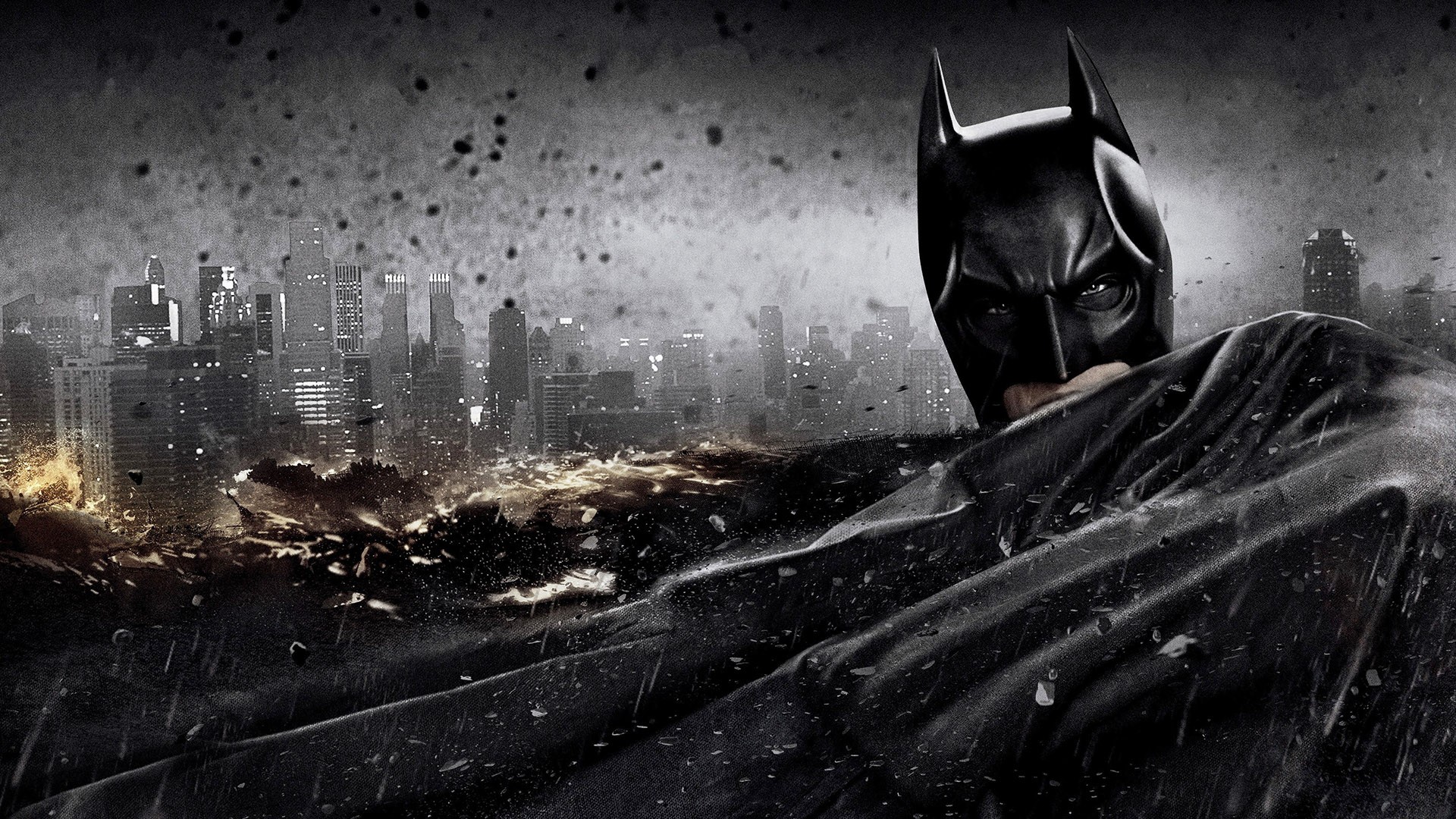 The Dark Knight Rises background