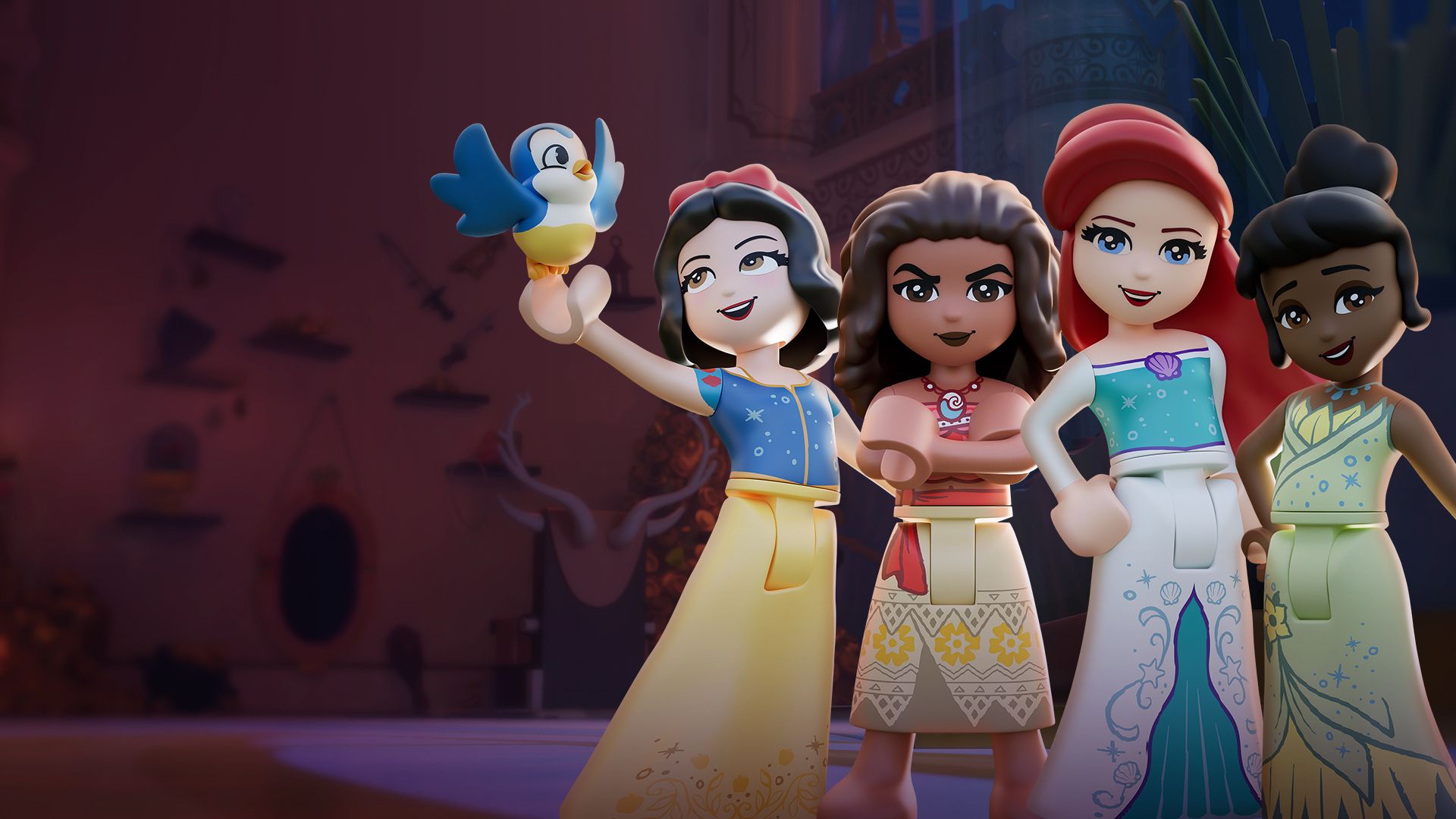 LEGO Disney Princess: The Castle Quest background