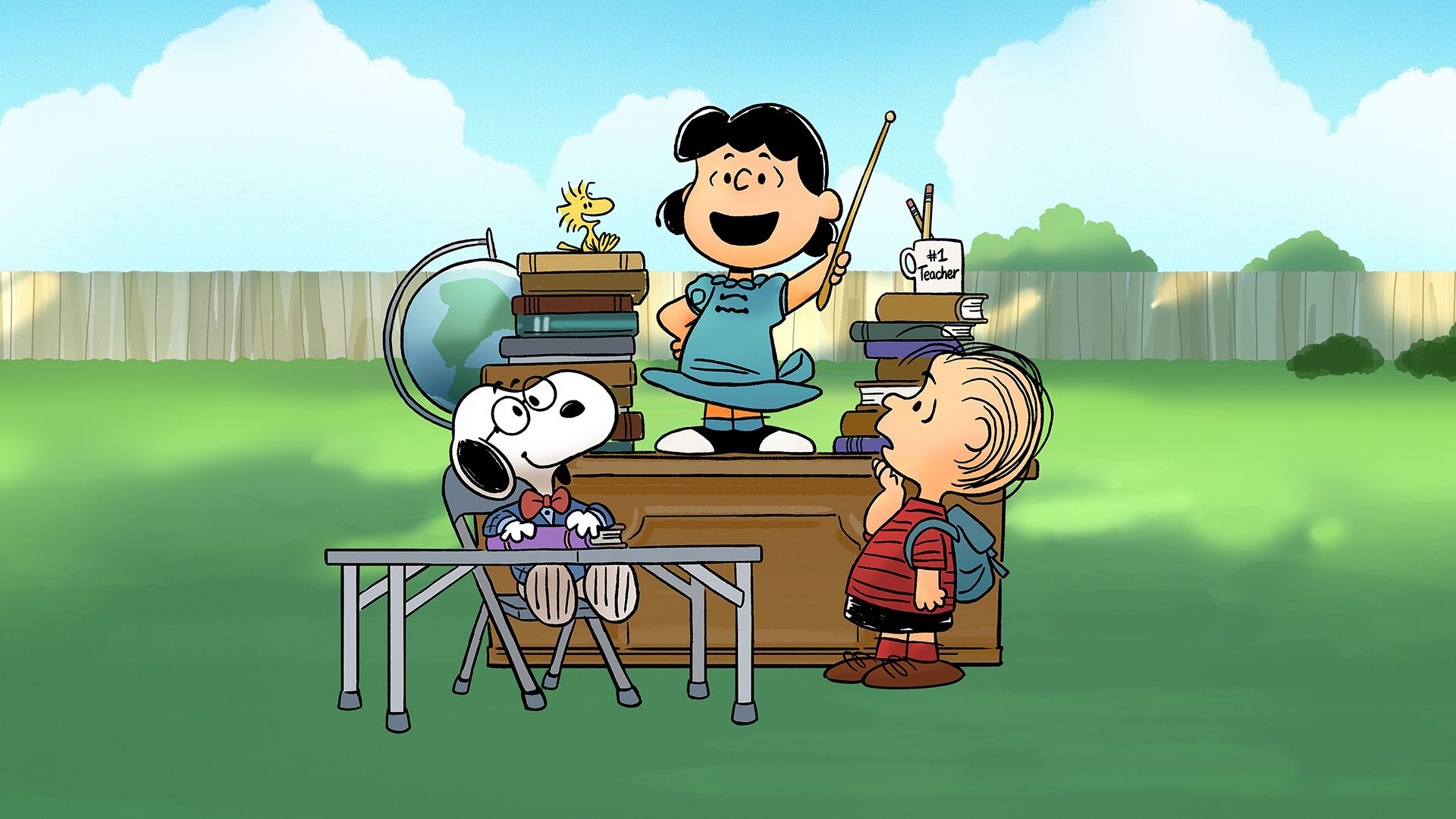 Snoopy Presents: Lucy's School background